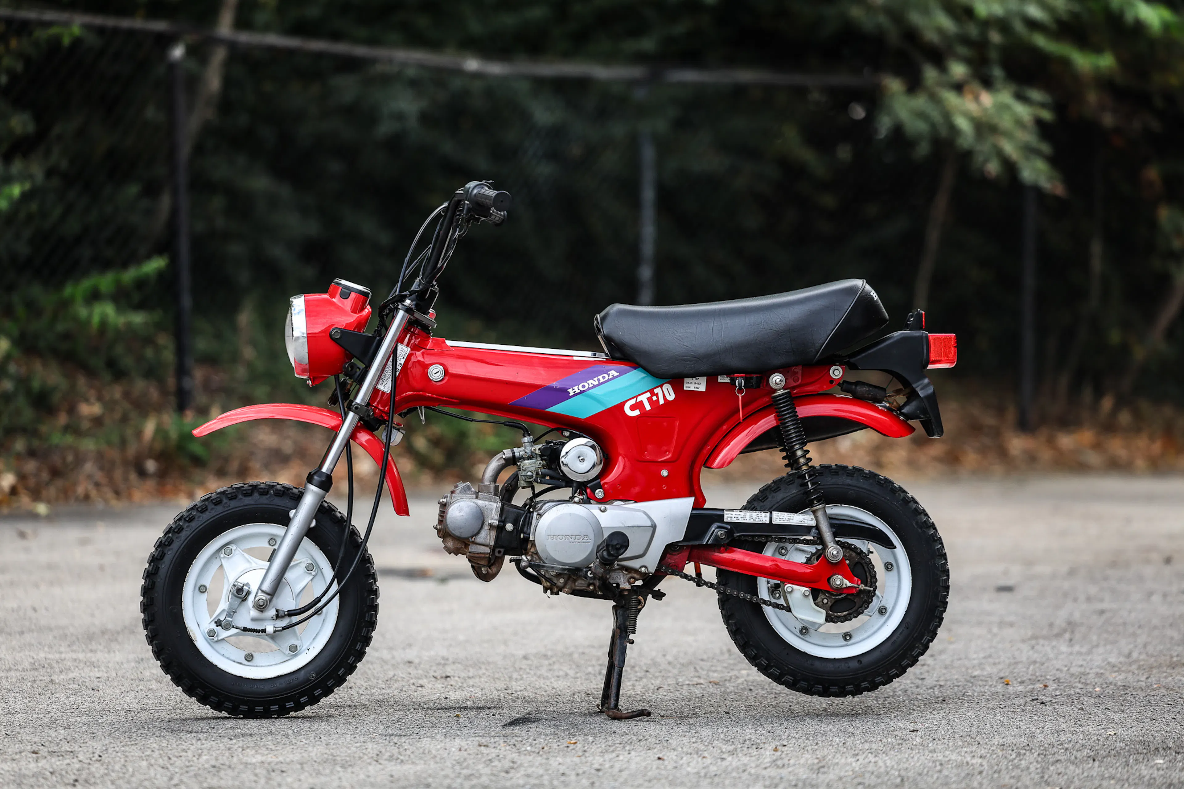1993 Honda CT70 Mini Trail left side