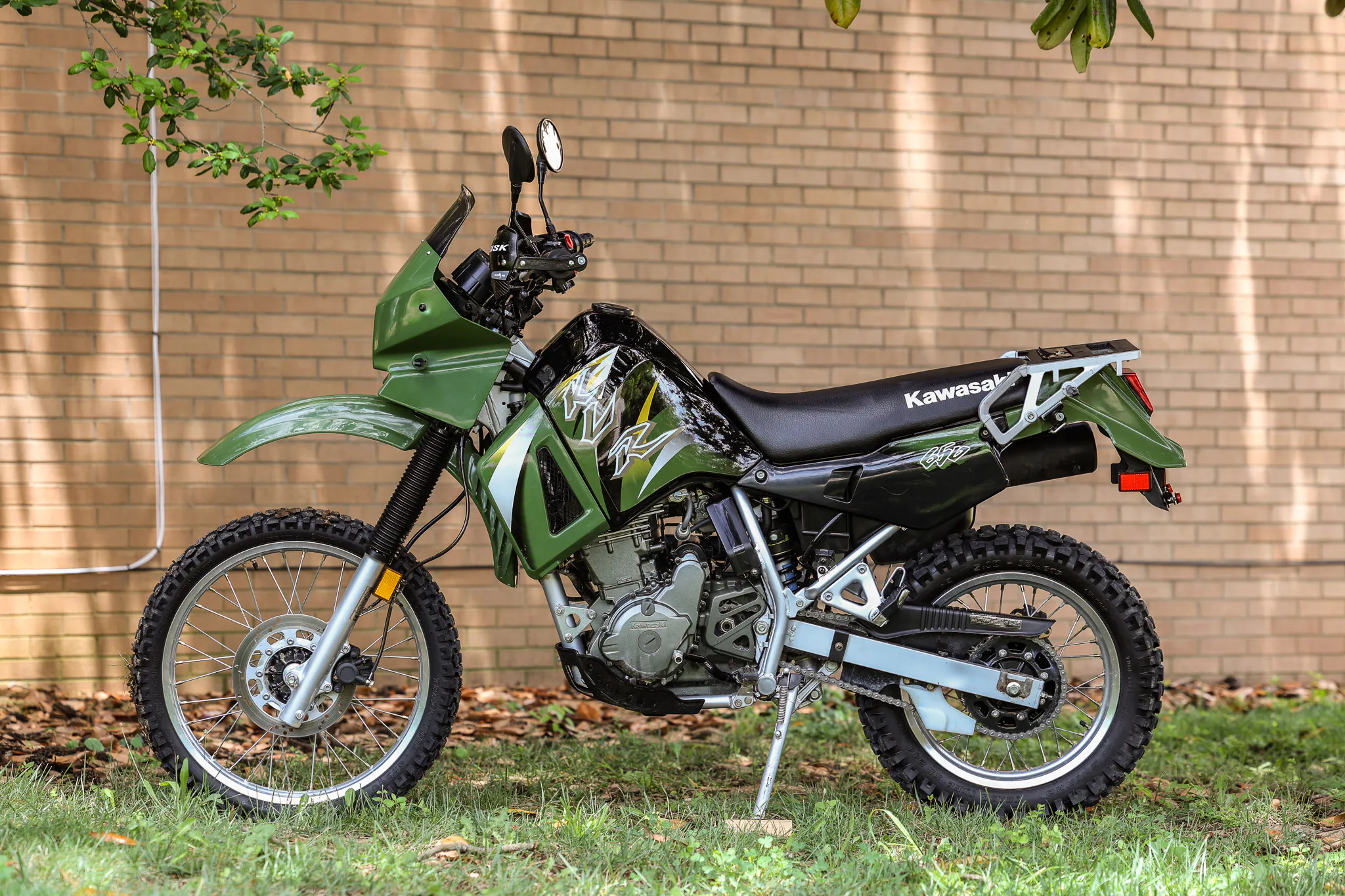2003 Kawasaki KLR 650 right side