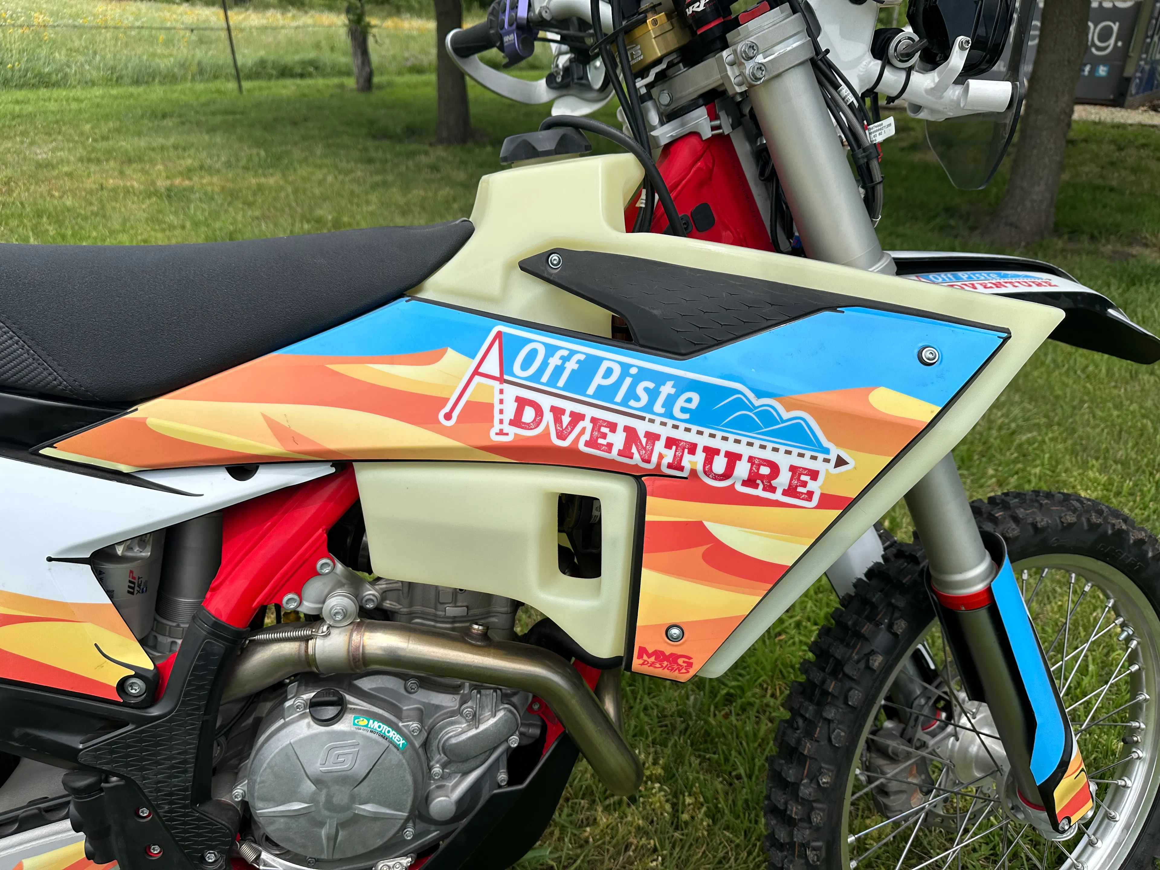 2024 Gas Gas ES500F Off-Piste Adventures right side