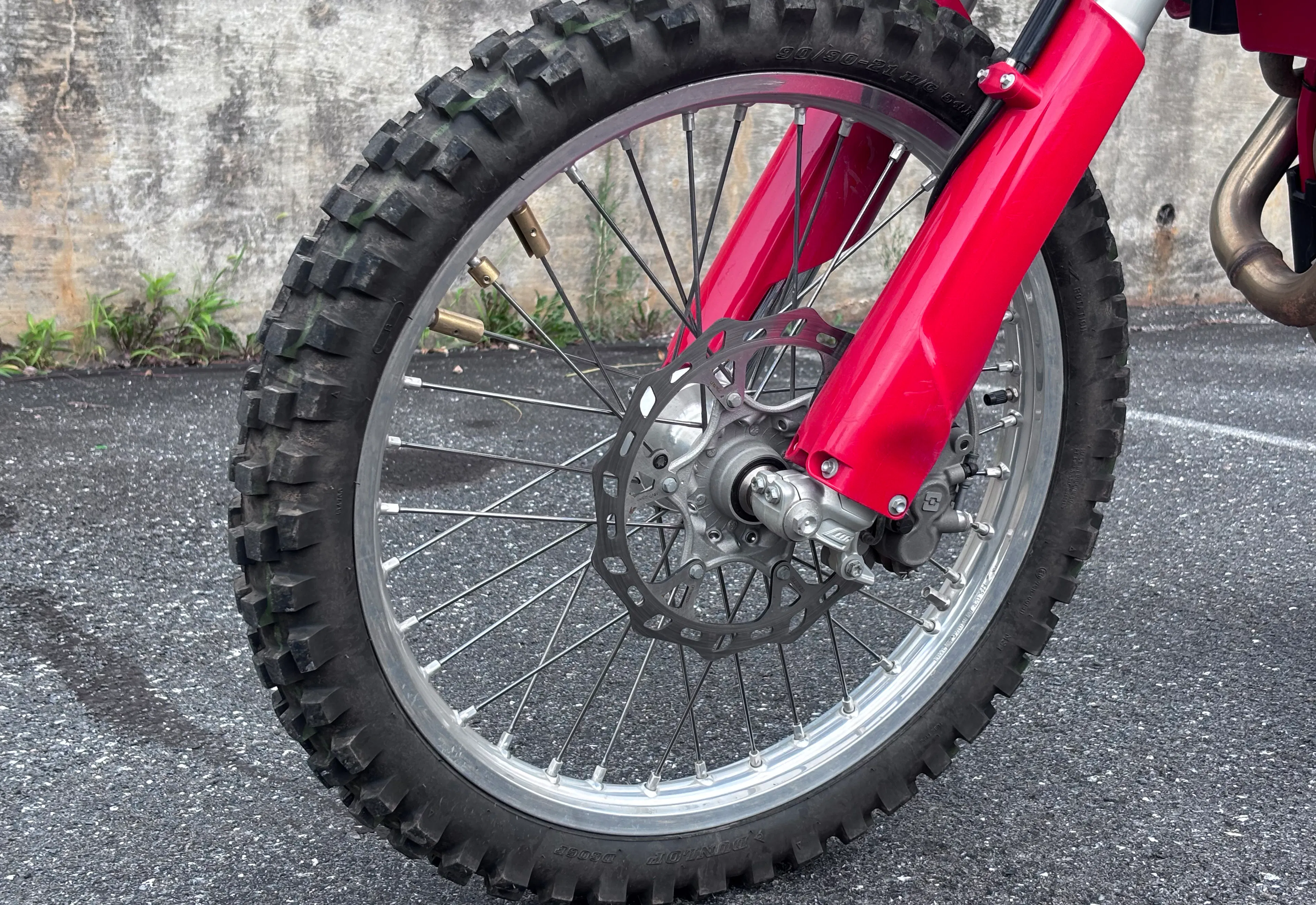 2024 Gas Gas EW500F front wheel/tire/rotor