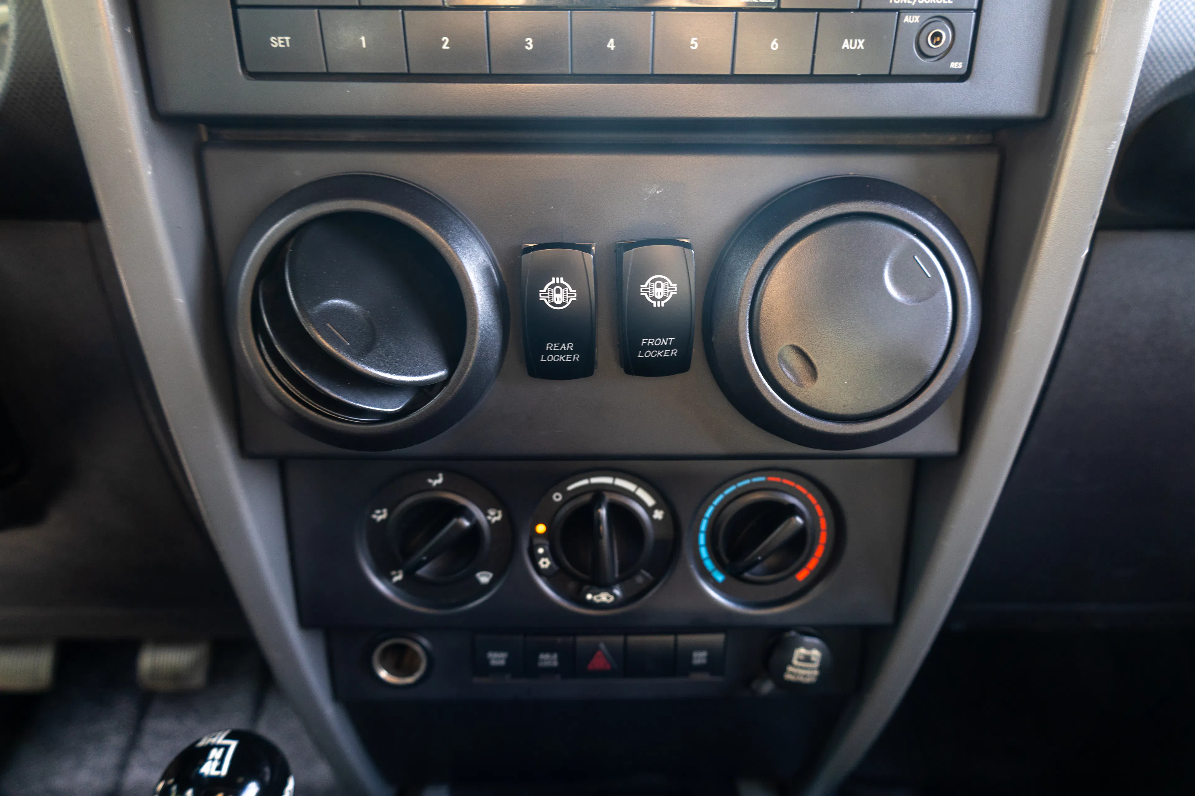 2007 Jeep Wrangler Limited Rubicon HVAC