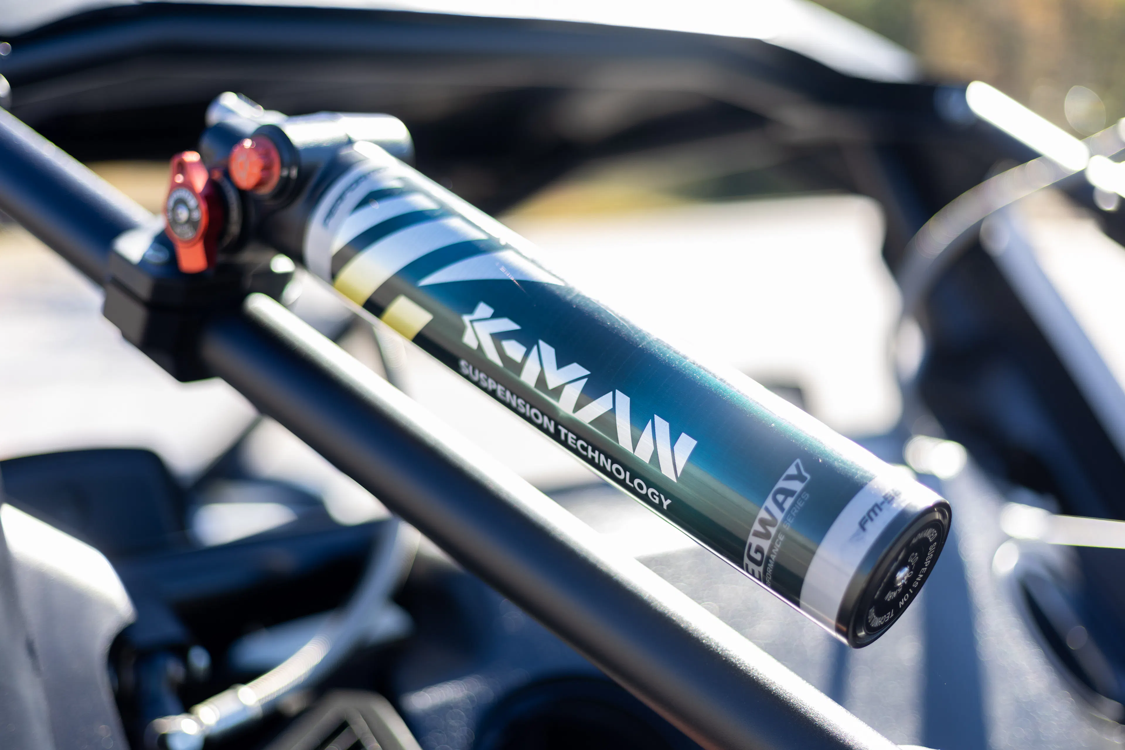 2024 Segway Villain SX10 72 driver rear shock reservoir
