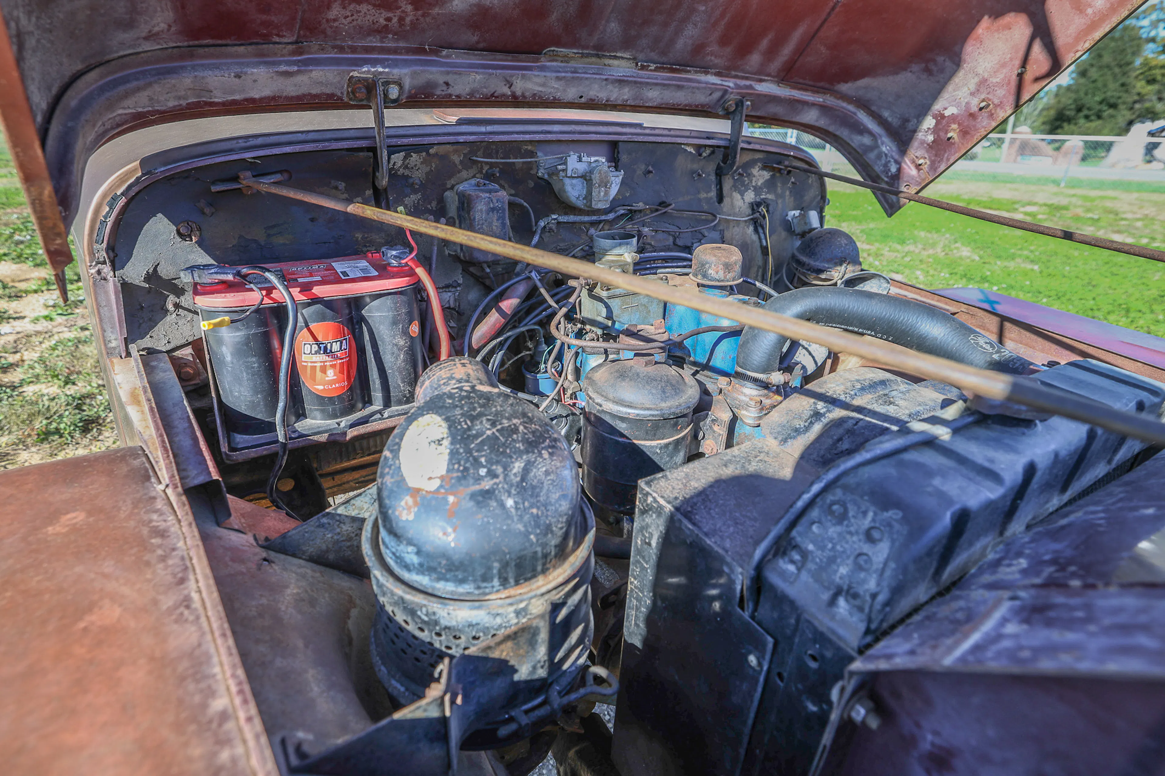 1951 Willys Wagon air cleaner
