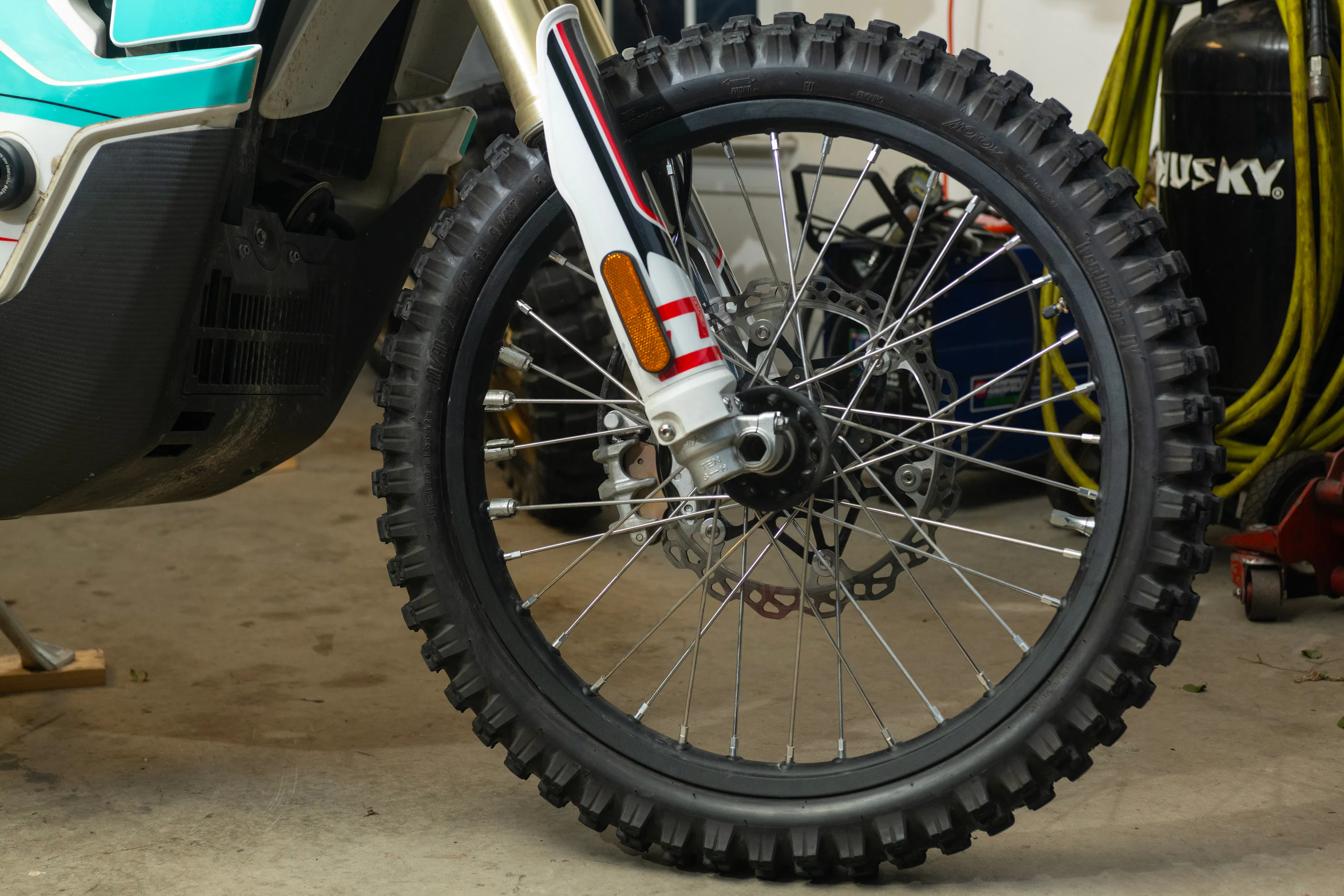 2024 Kove 450 Rally front tire 2
