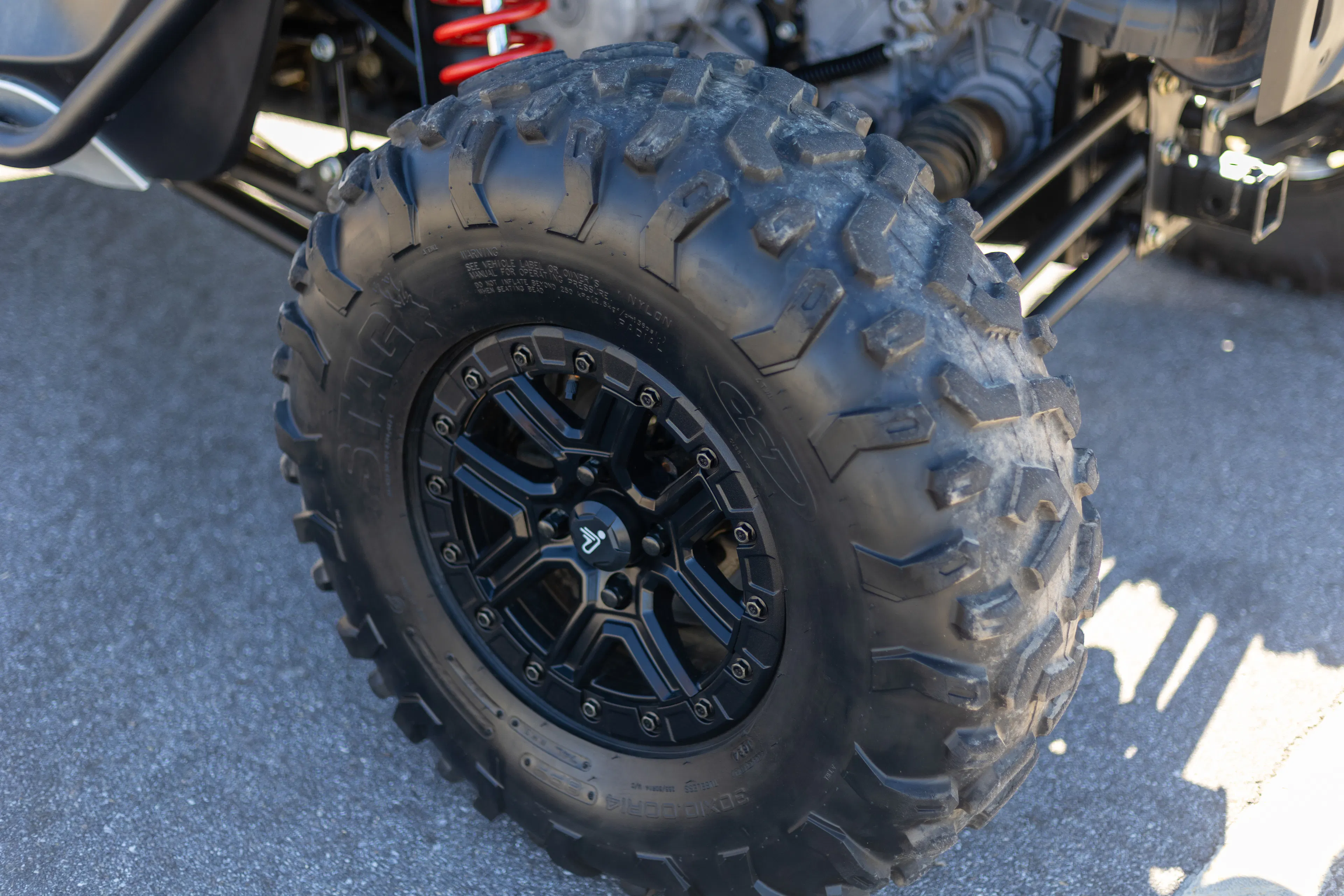 2024 Segway Villain SX10 72 driver rear tire