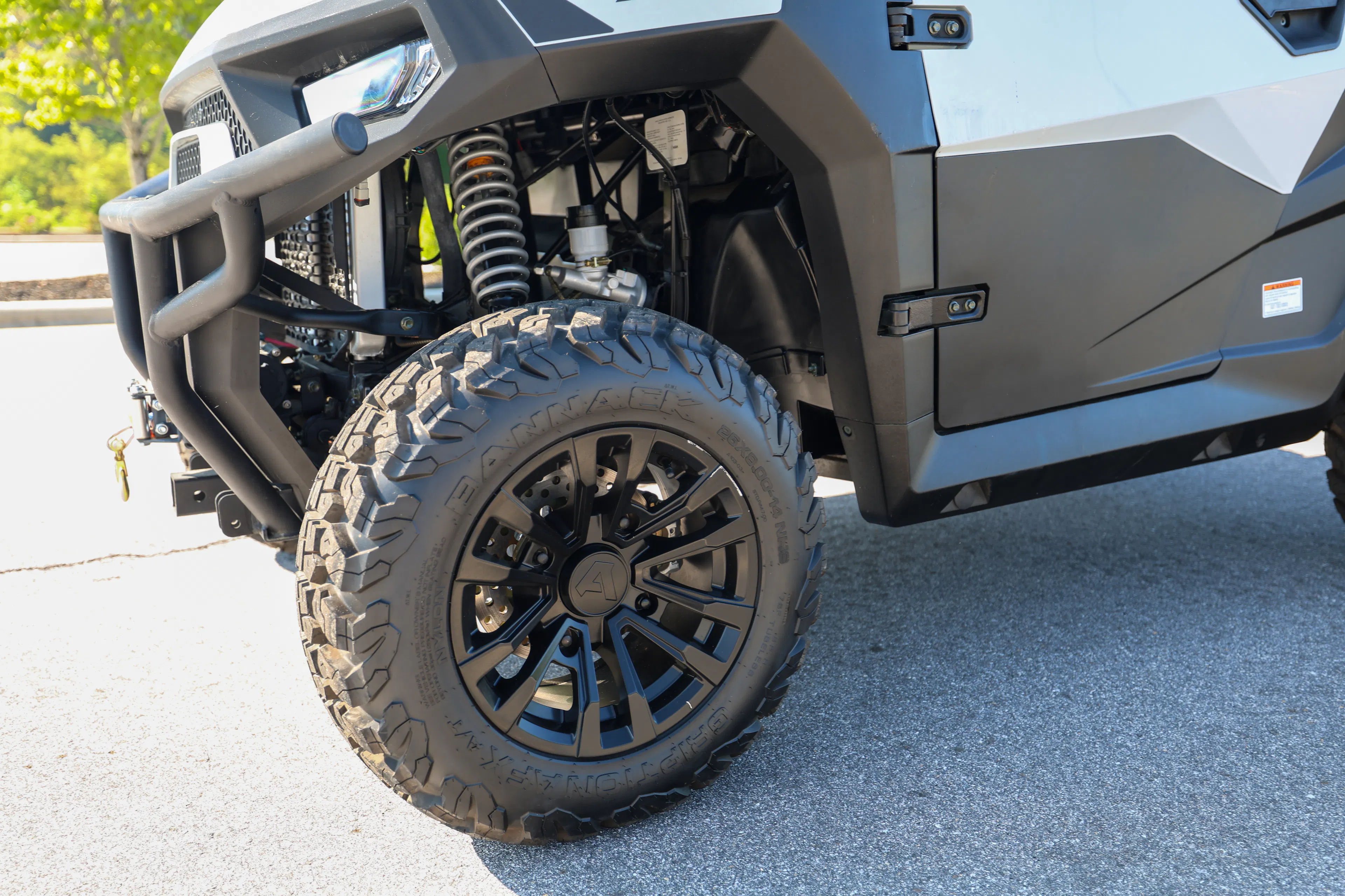 2024 Axis 550 driver front tire