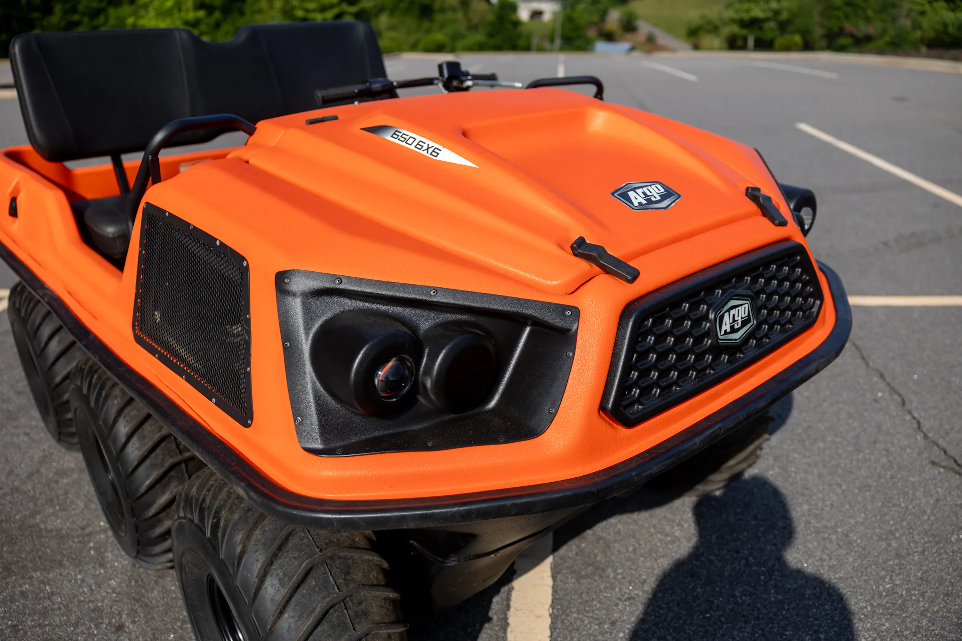 2022 Argo 650 Frontier passenger front close