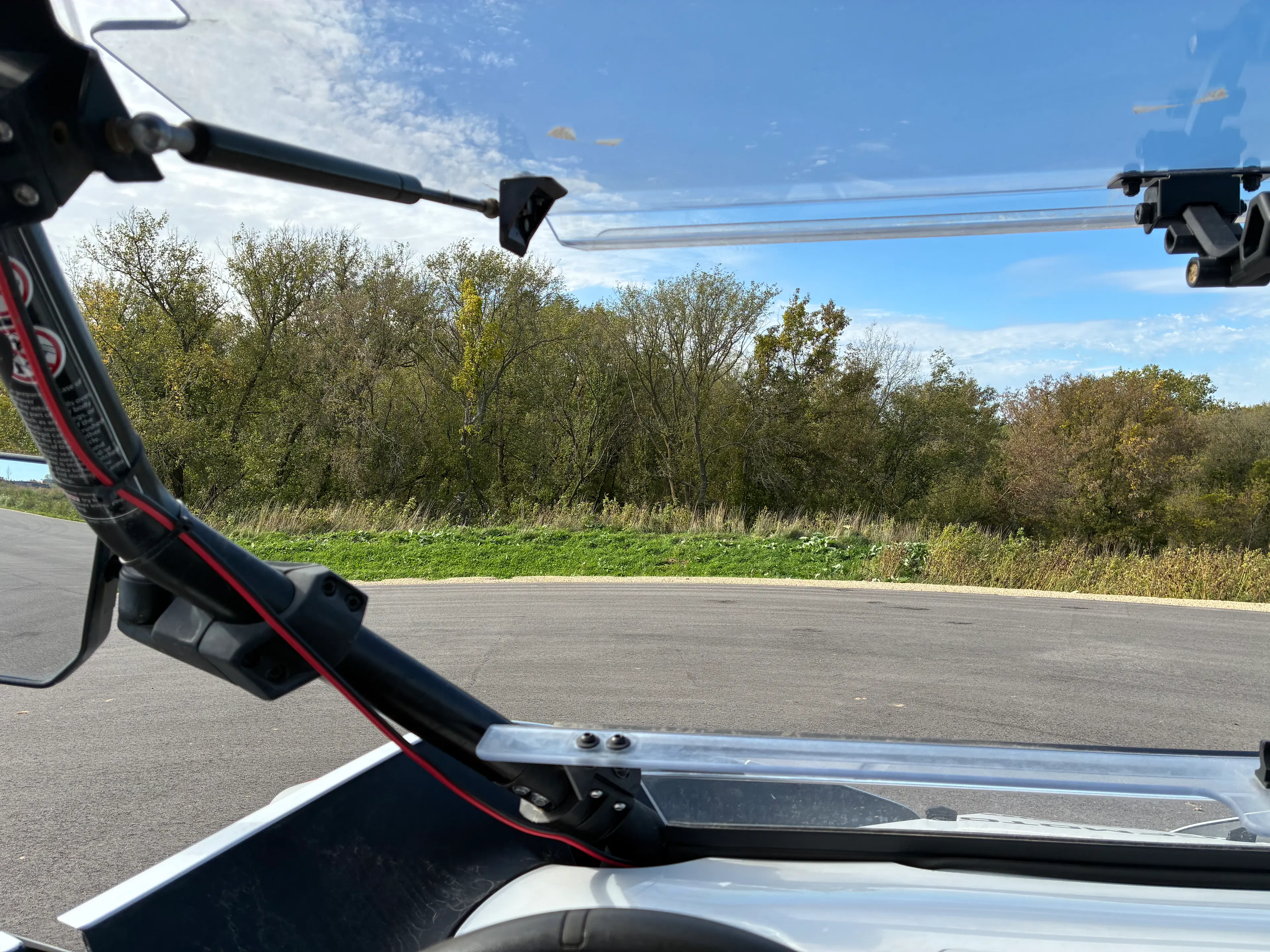 2022 CF Moto ZForce 950 HO windshield up