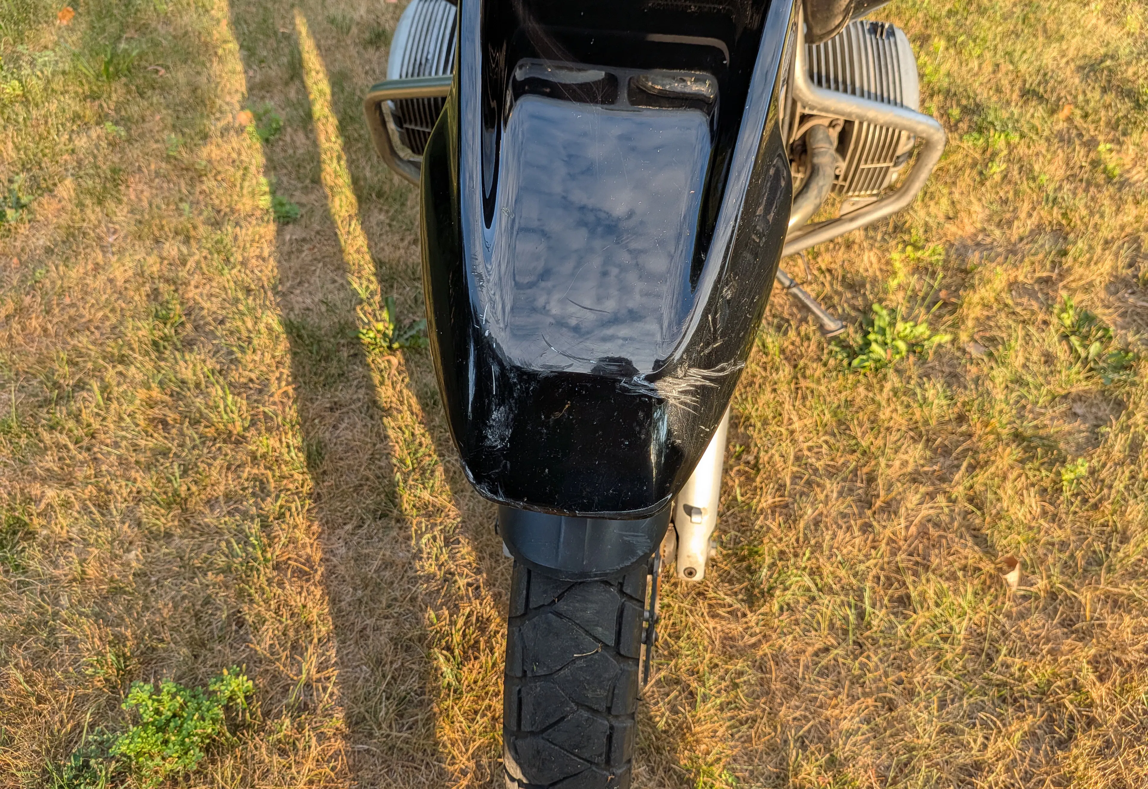 1996 BMW R1100GS front fender