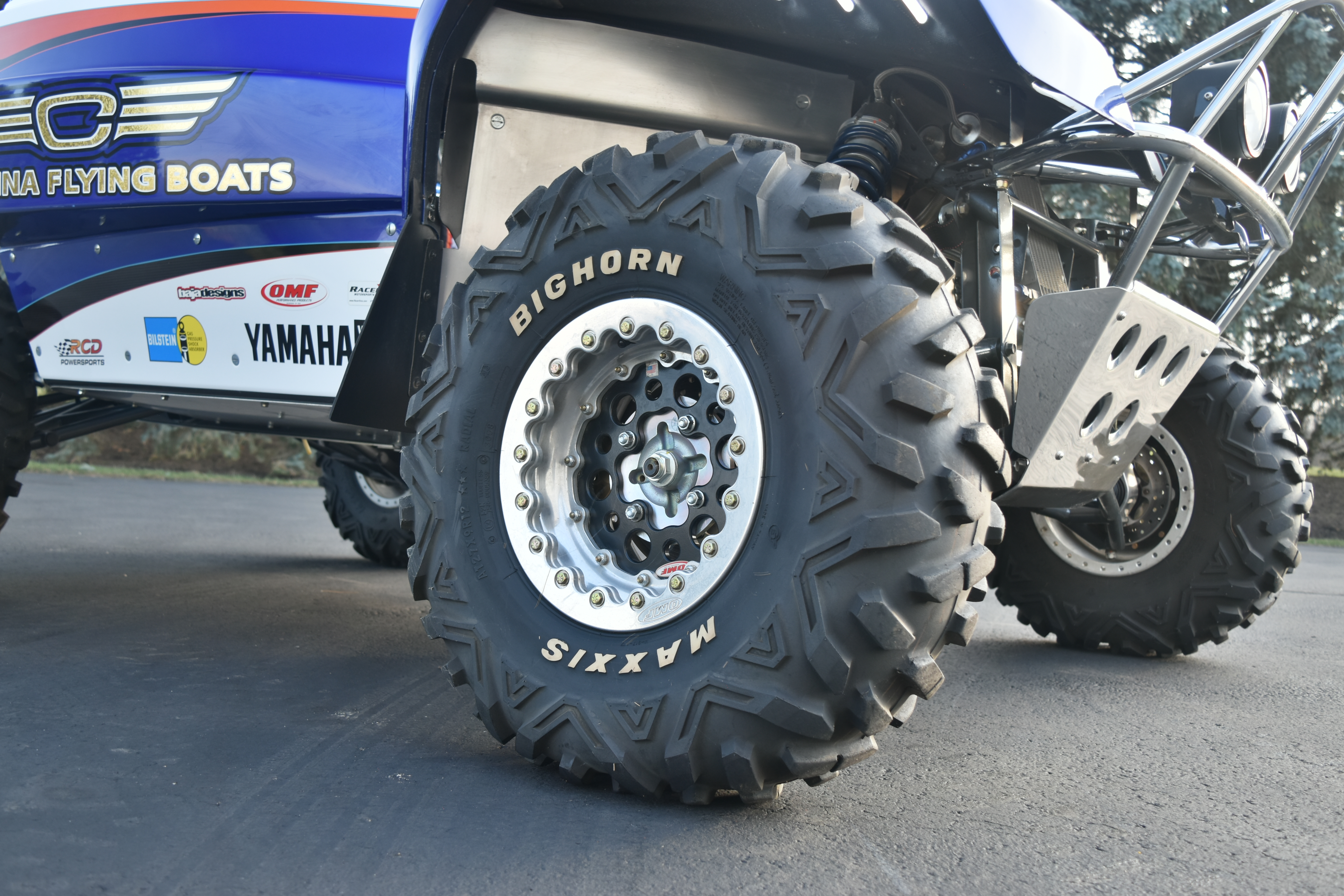 Jeff Palhegyi Design Yamaha Rhino passenger front tire