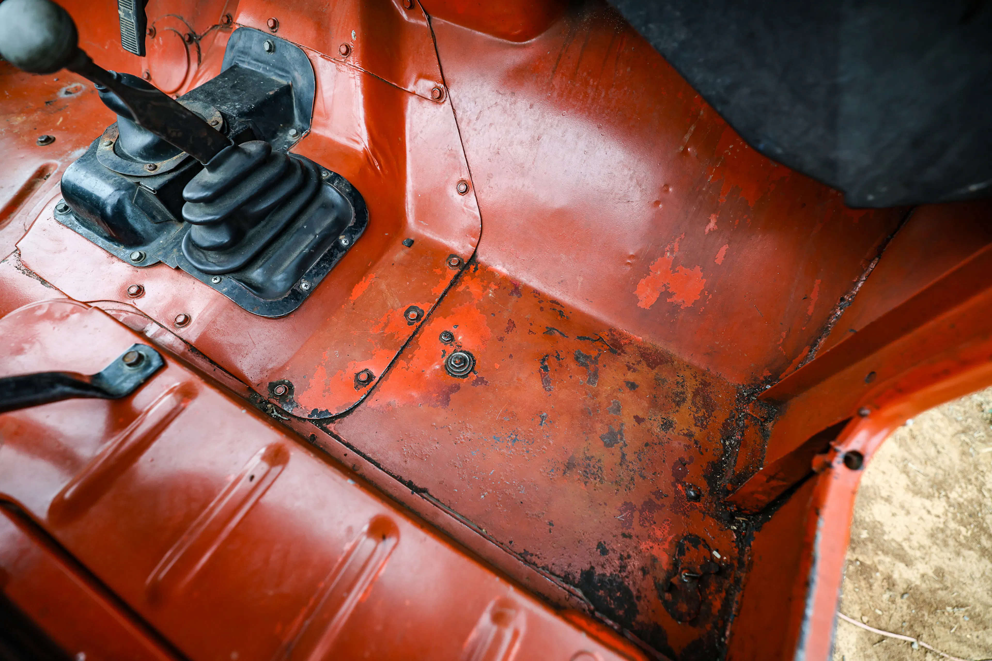 1973 Jeep CJ-5 Renegade passenger floor