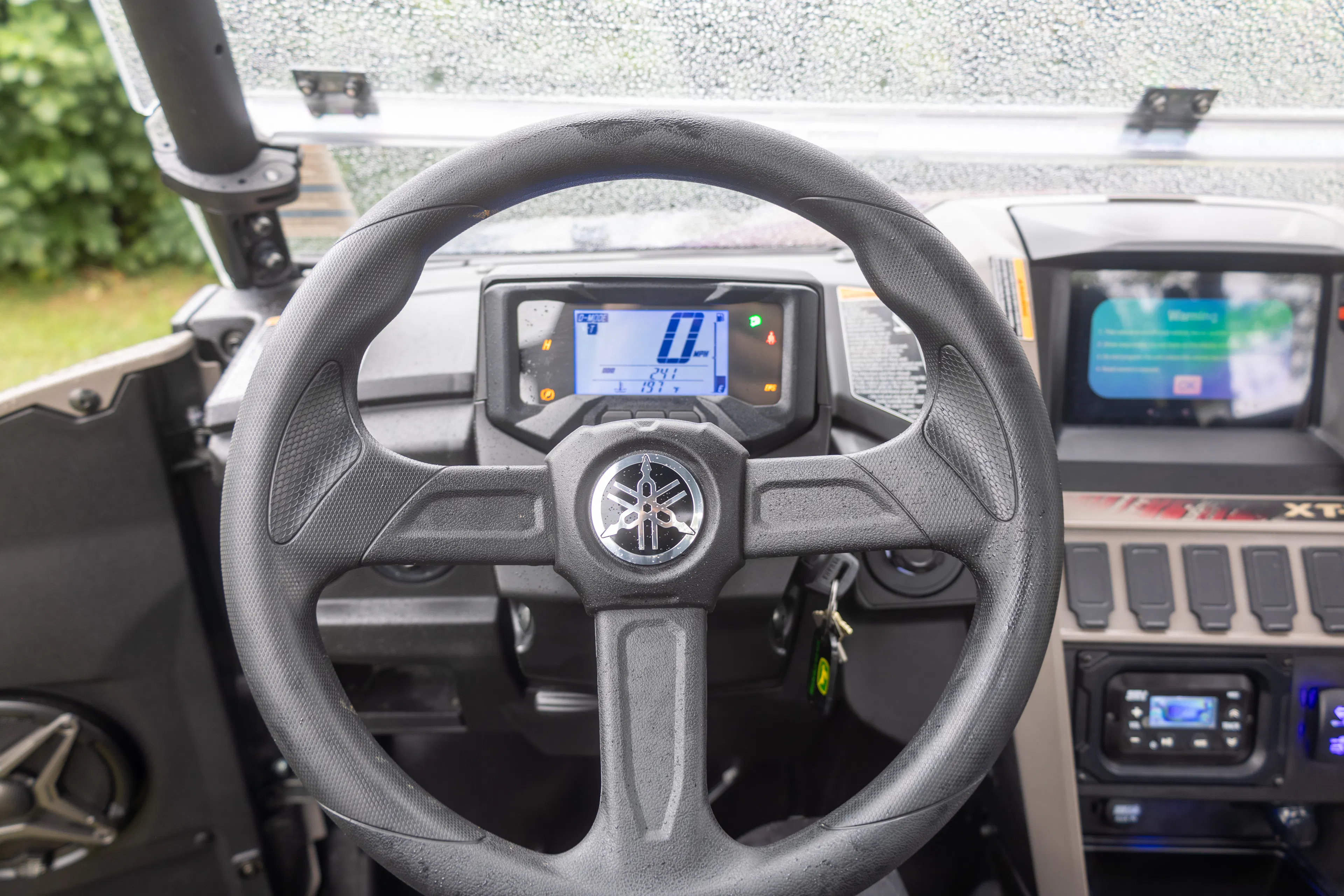 2024 Yamaha RMAX2 1000 XT-R steering wheel