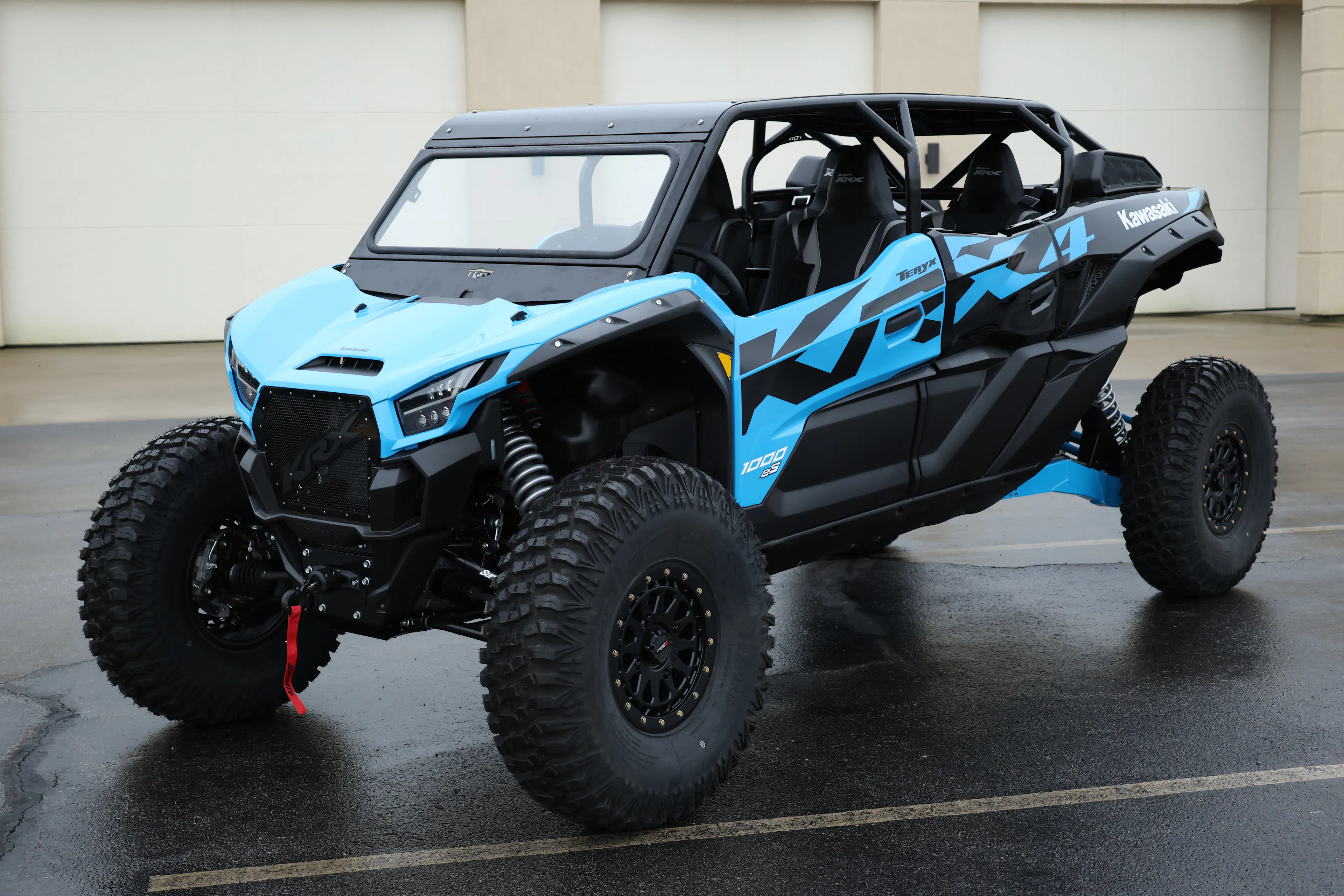 2026 Kawasaki Teryx KRX4 1000 driver front 3/4