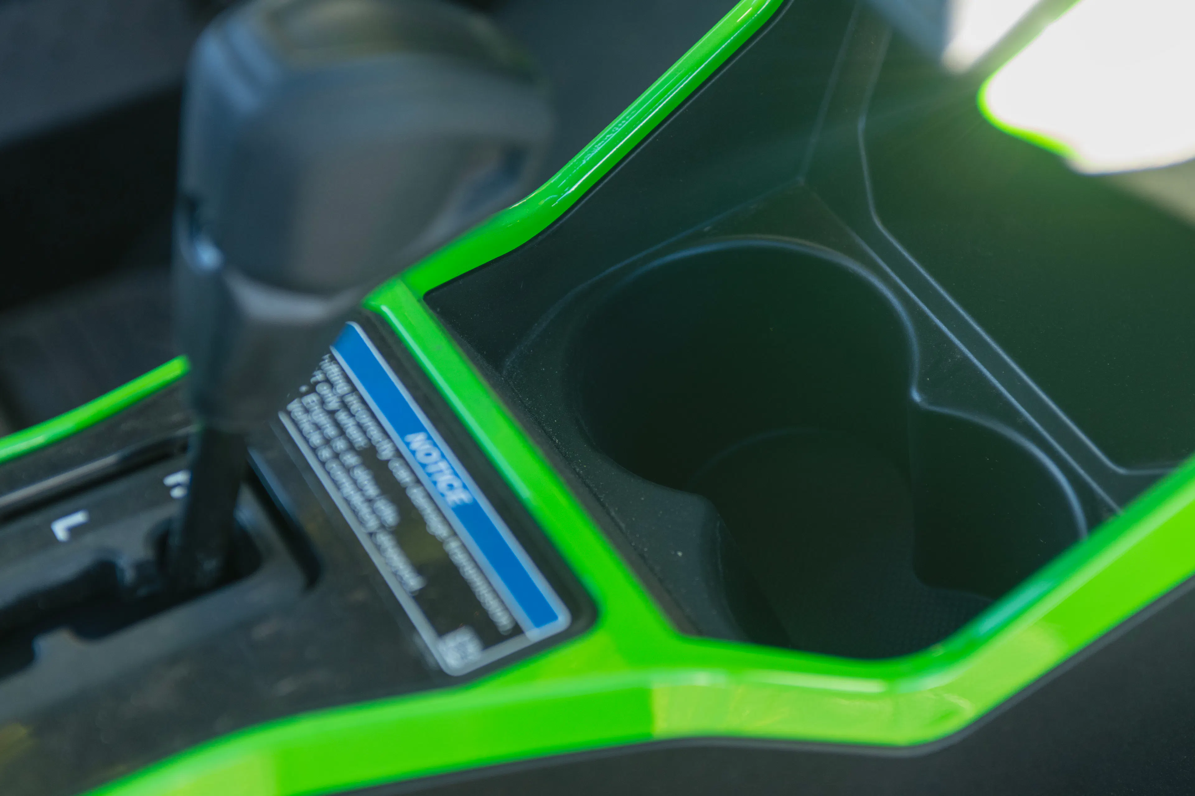2026 Kawasaki Teryx5 H2 Deluxe front cup holder