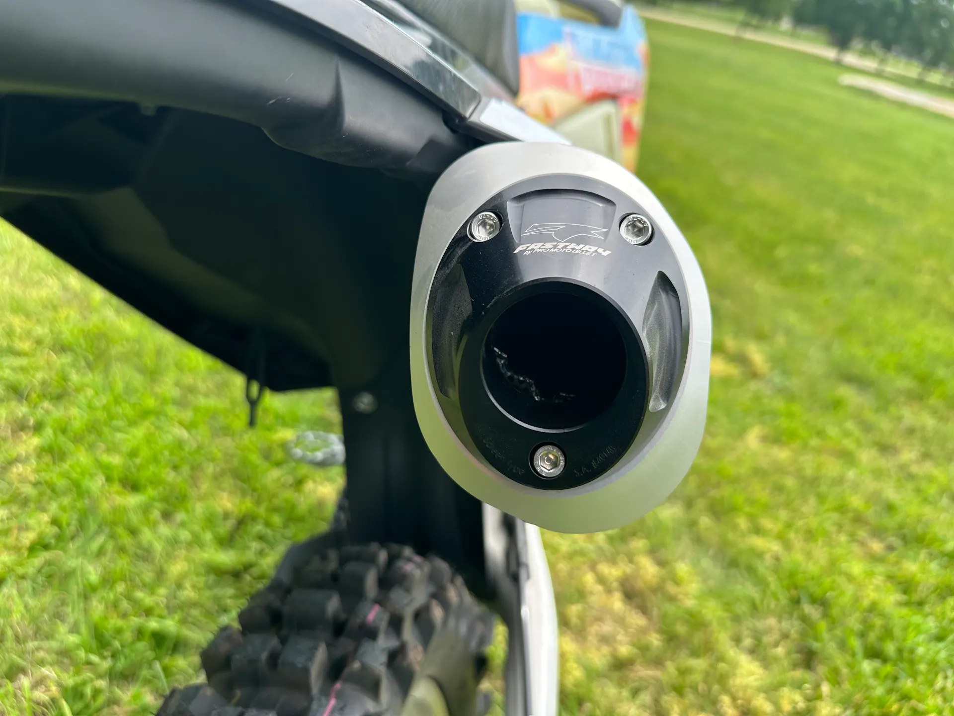 2024 Gas Gas ES500F Off-Piste Adventures muffler tip 