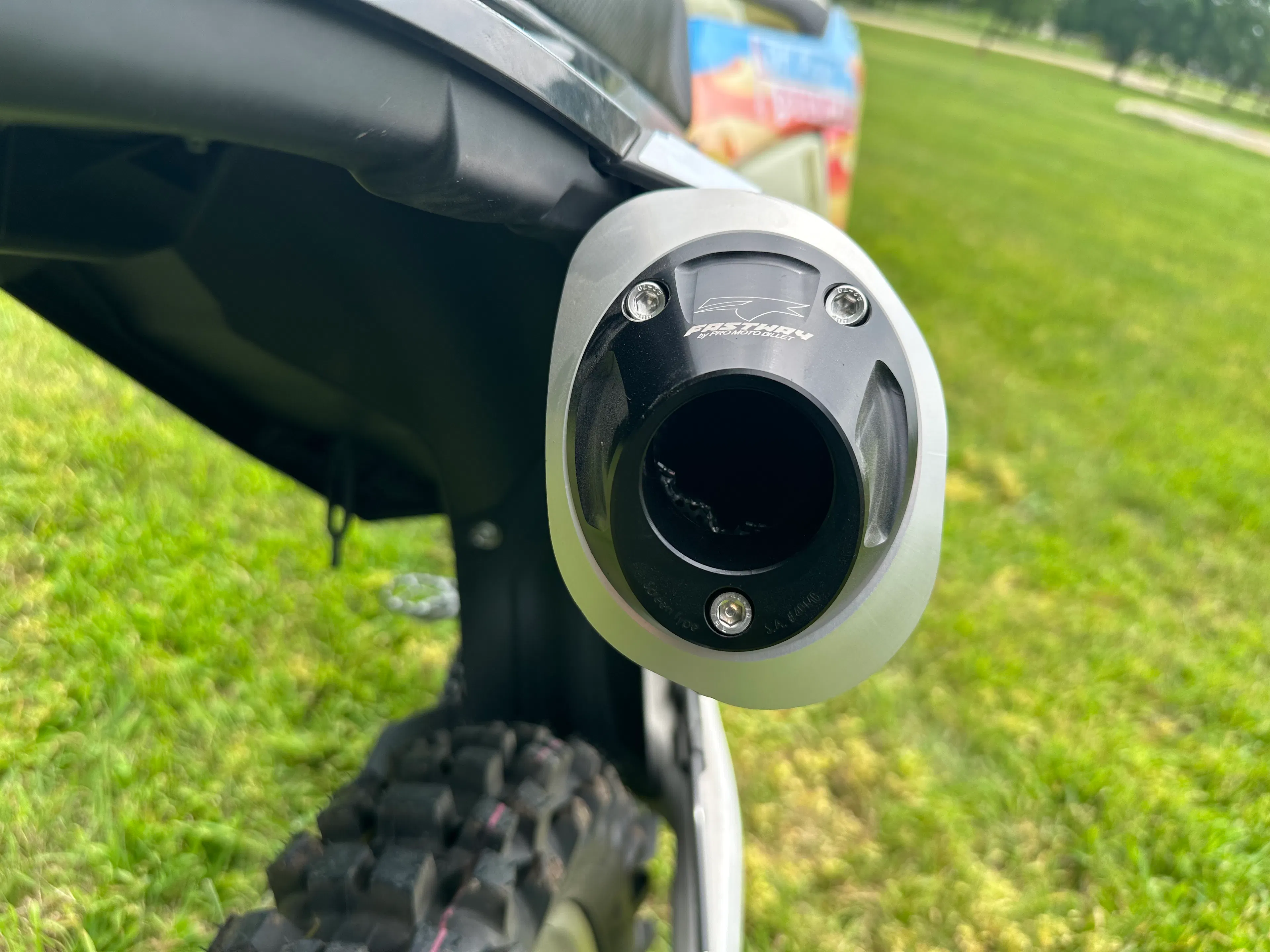 2024 Gas Gas ES500F Off-Piste Adventures muffler tip 