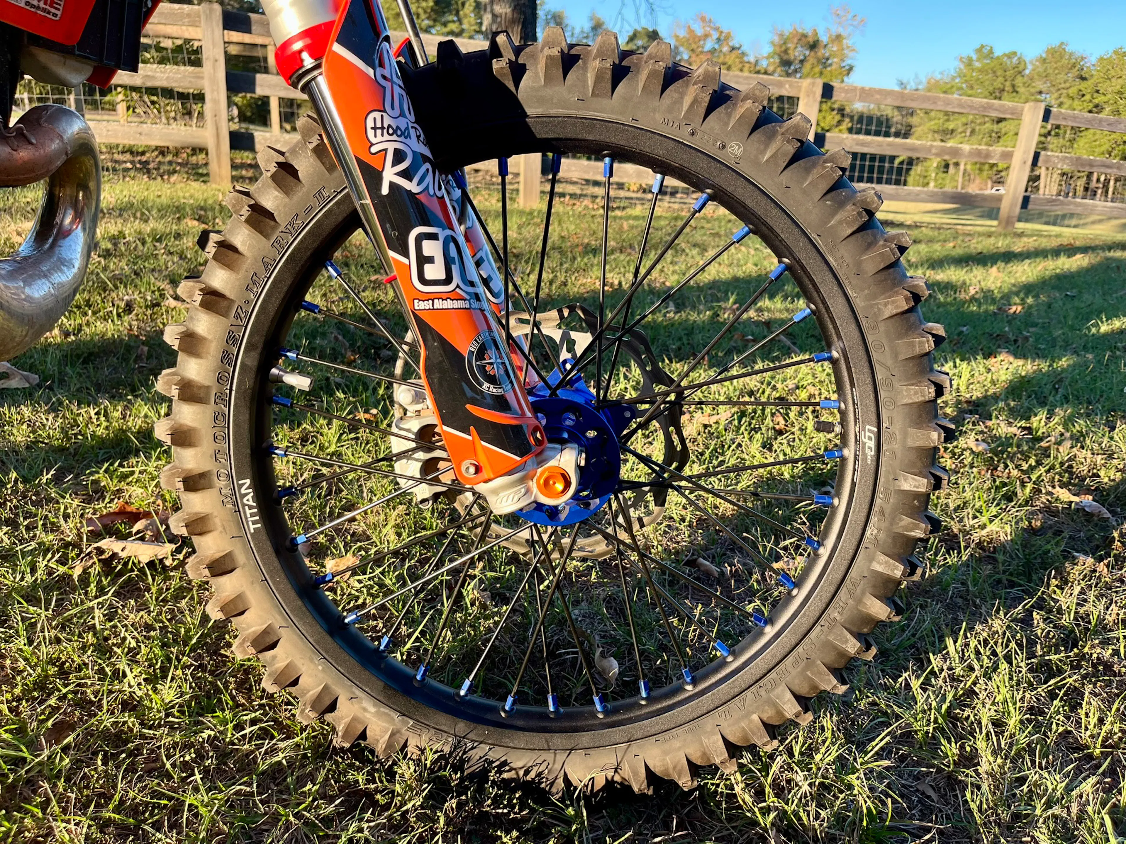 2020 KTM 300 XC TPI new front wheel right side