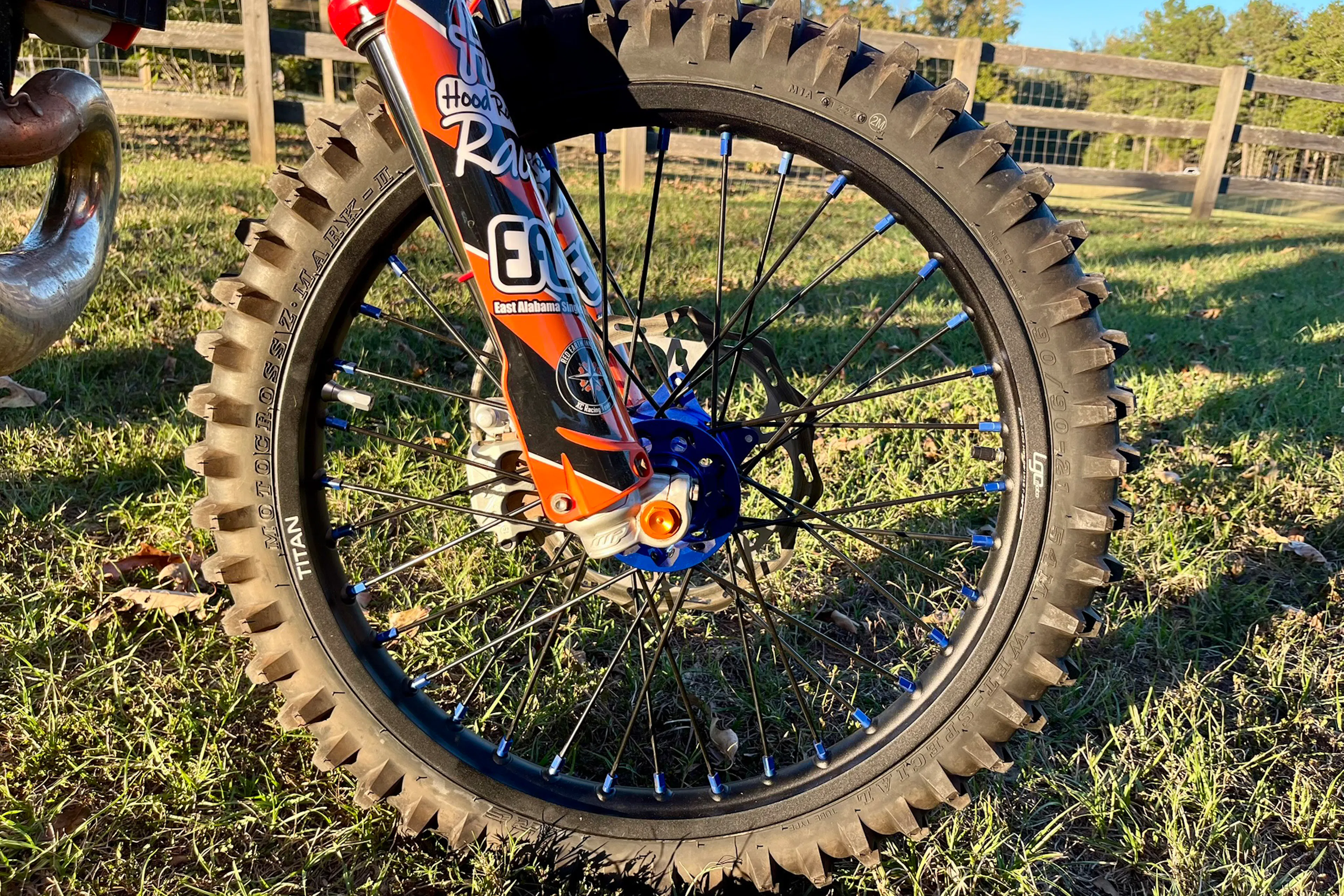 2020 KTM 300 XC TPI new front wheel right side