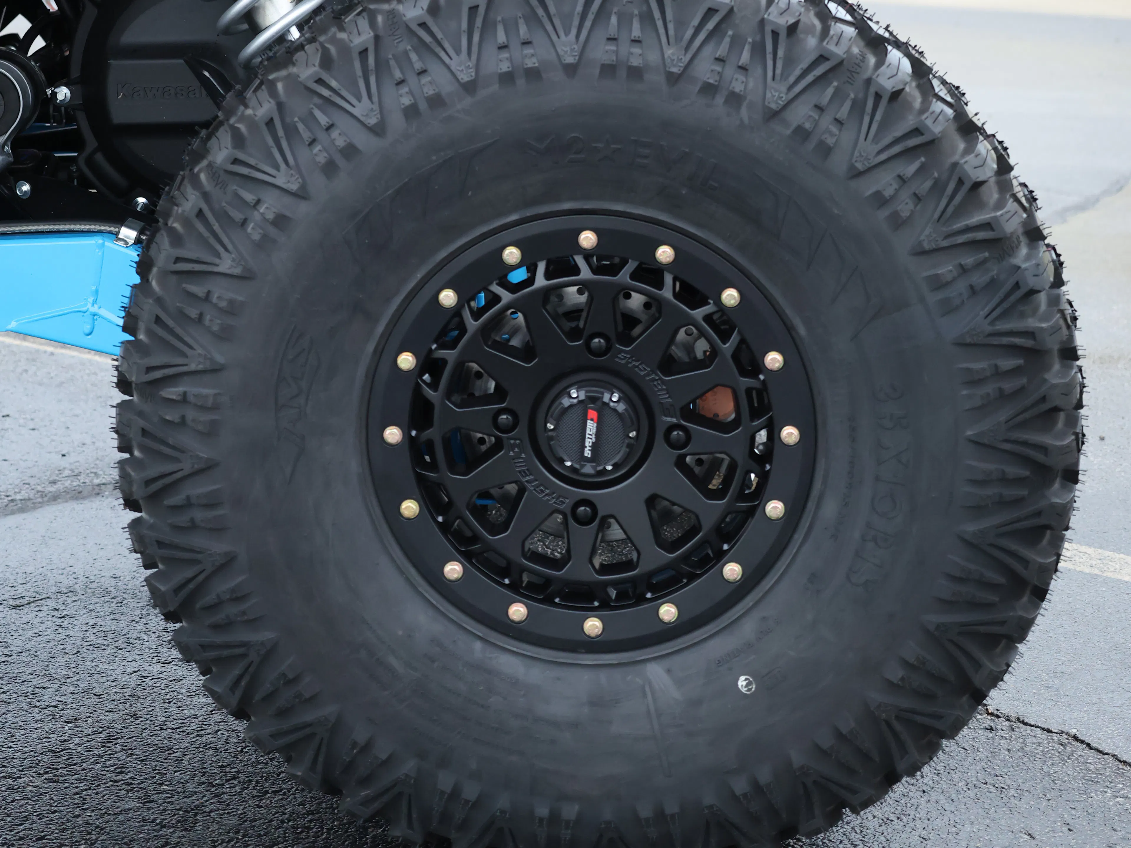 2026 Kawasaki Teryx KRX4 1000 driver rear tire