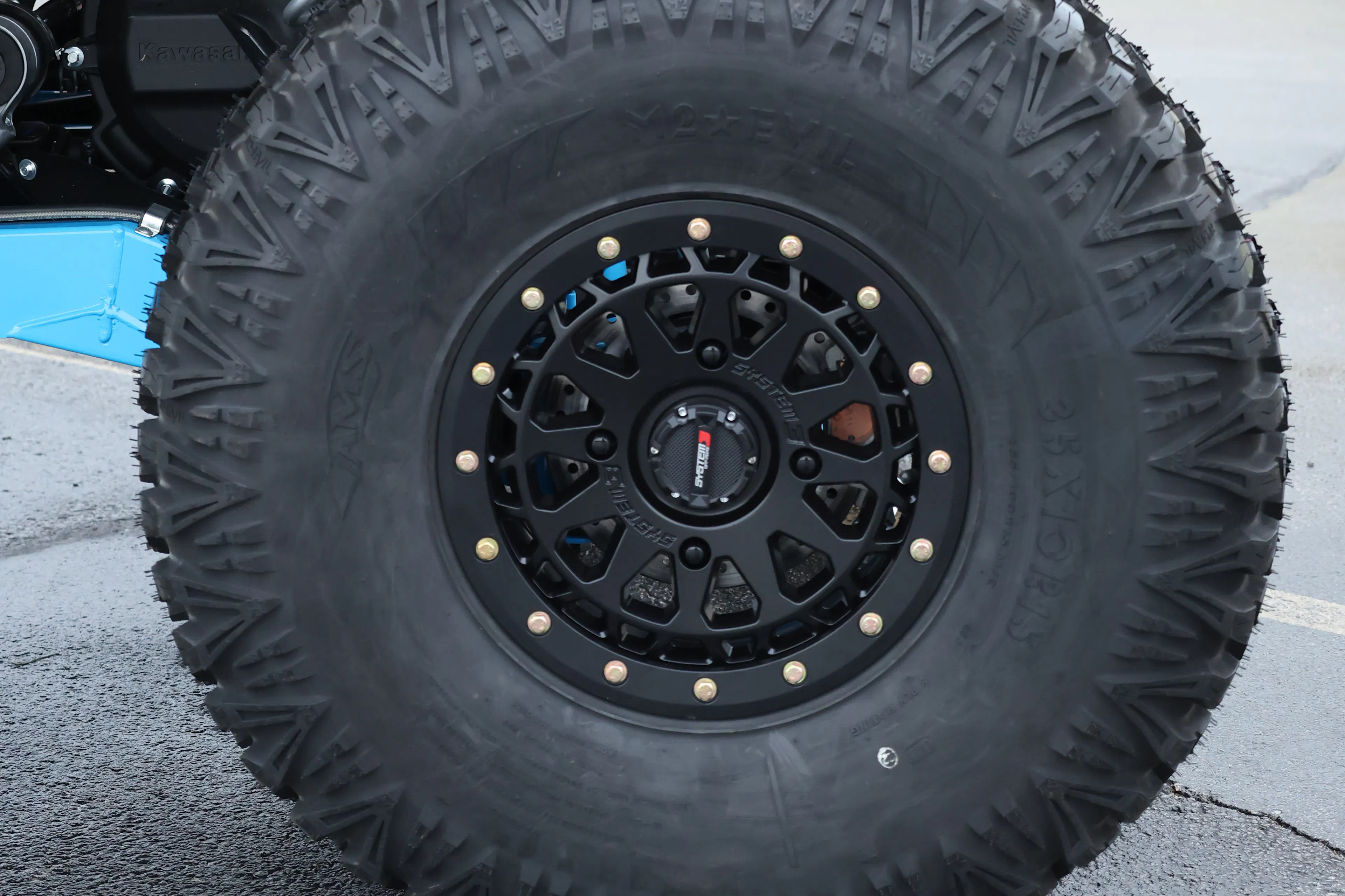 2026 Kawasaki Teryx KRX4 1000 driver rear tire