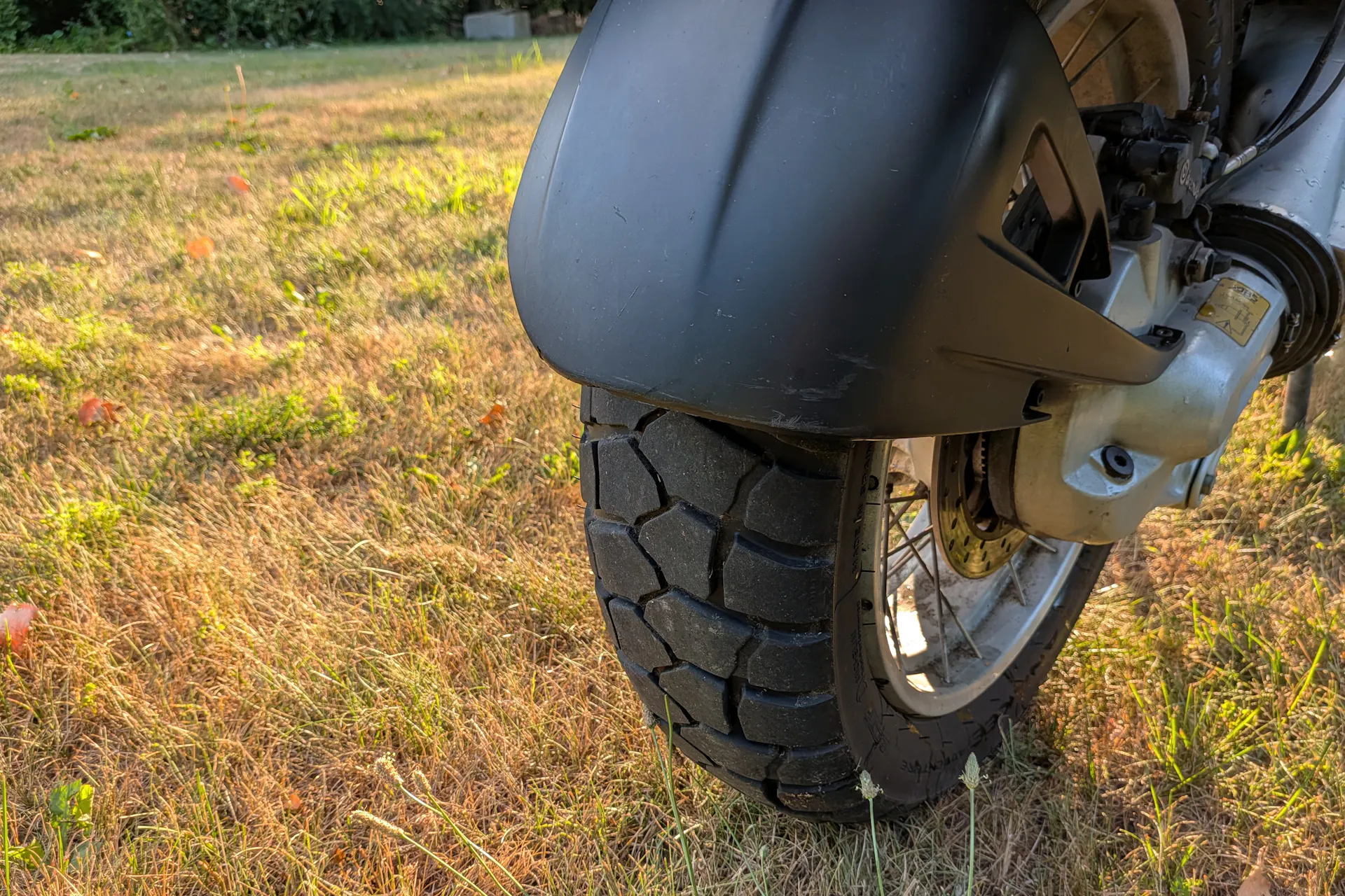 1996 BMW R1100GS rear tire