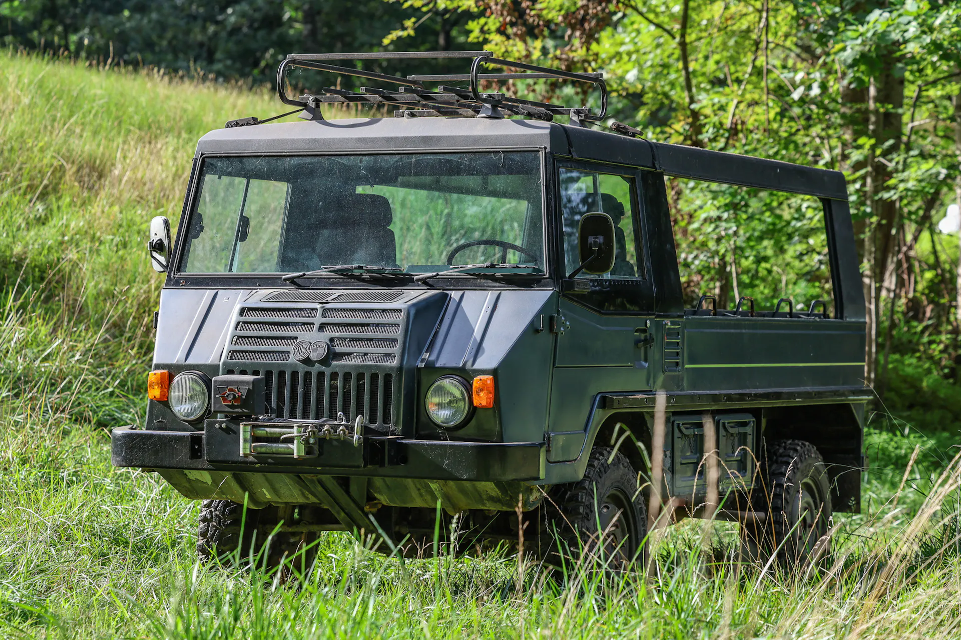 1972 Steyr-Puch Pinzgauer driver front 3/4