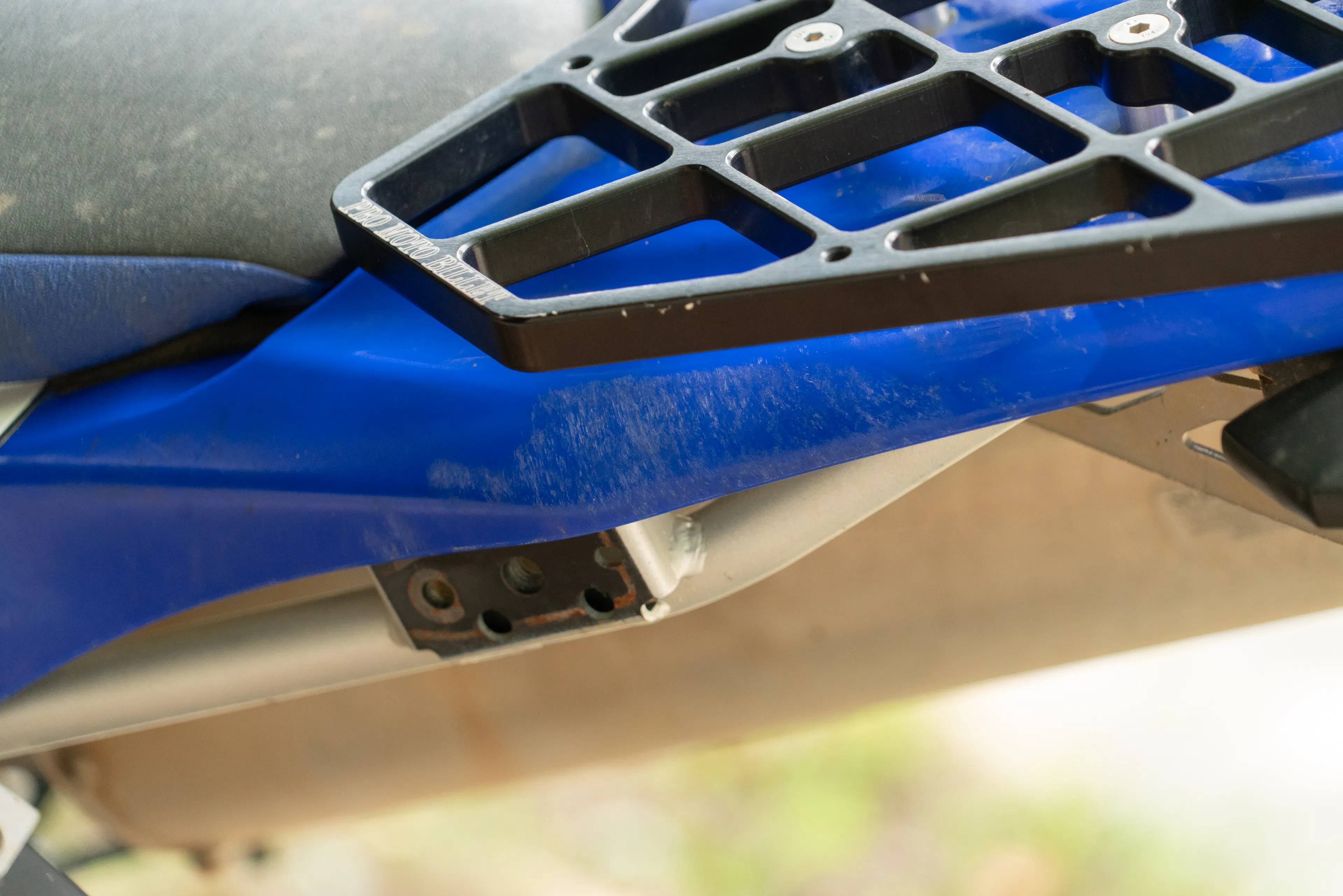 2010 Yamaha WR250R scuff