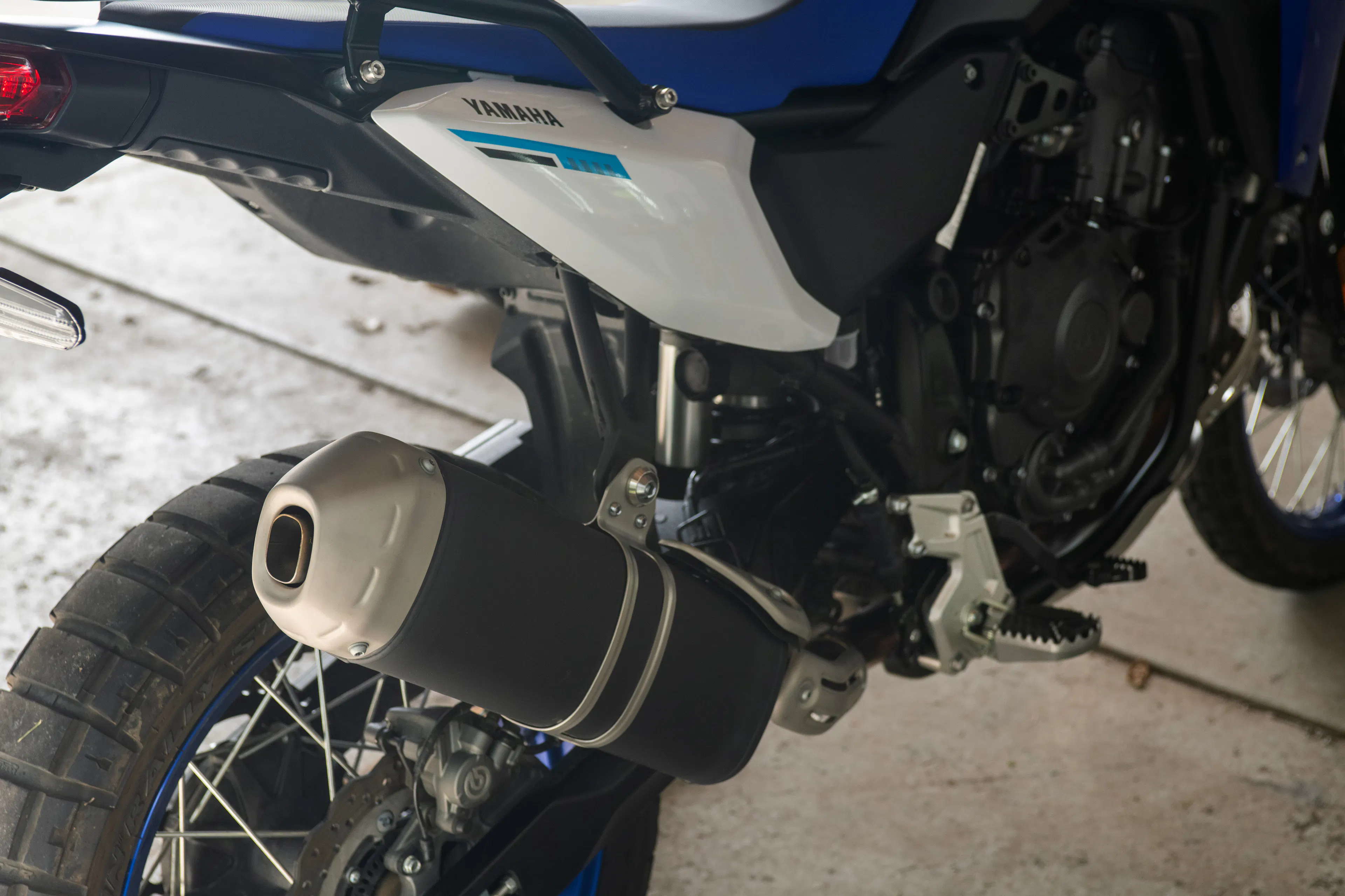 2025 Yamaha Tenere 700 exhaust pipe