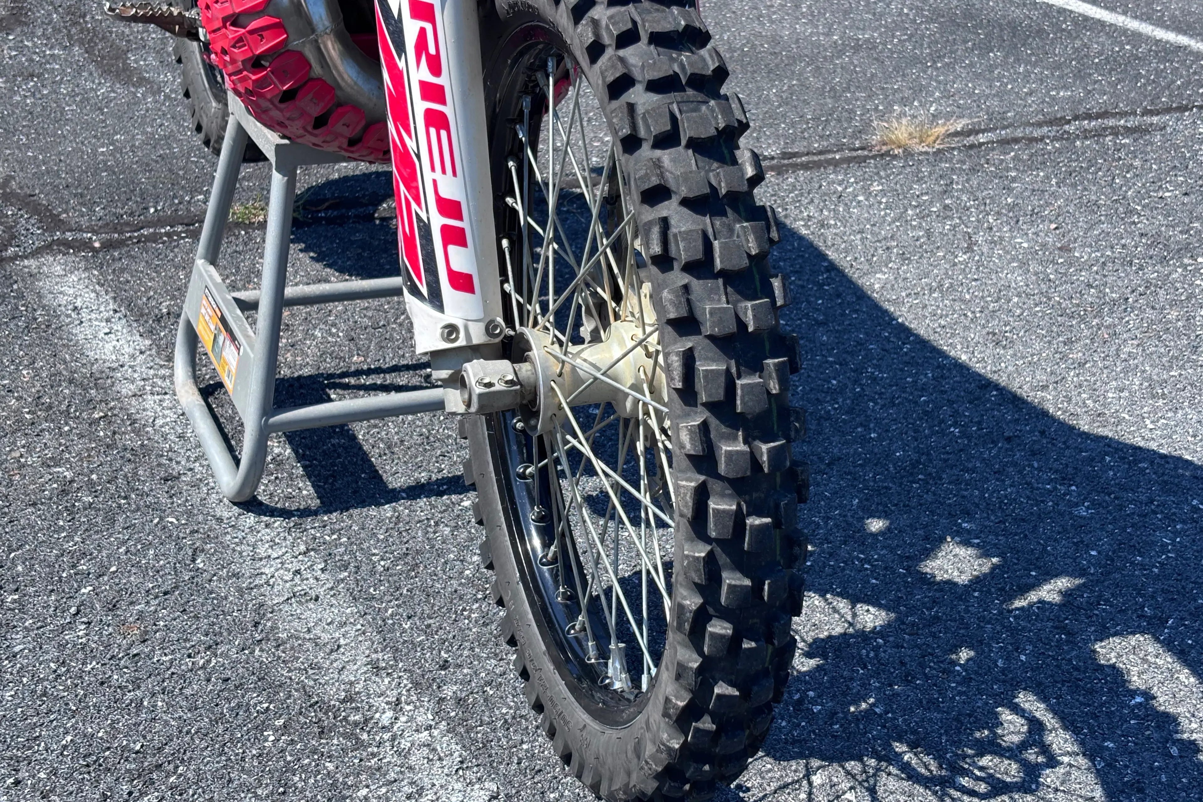 2023 Rieju MR Ranger 300 front tread