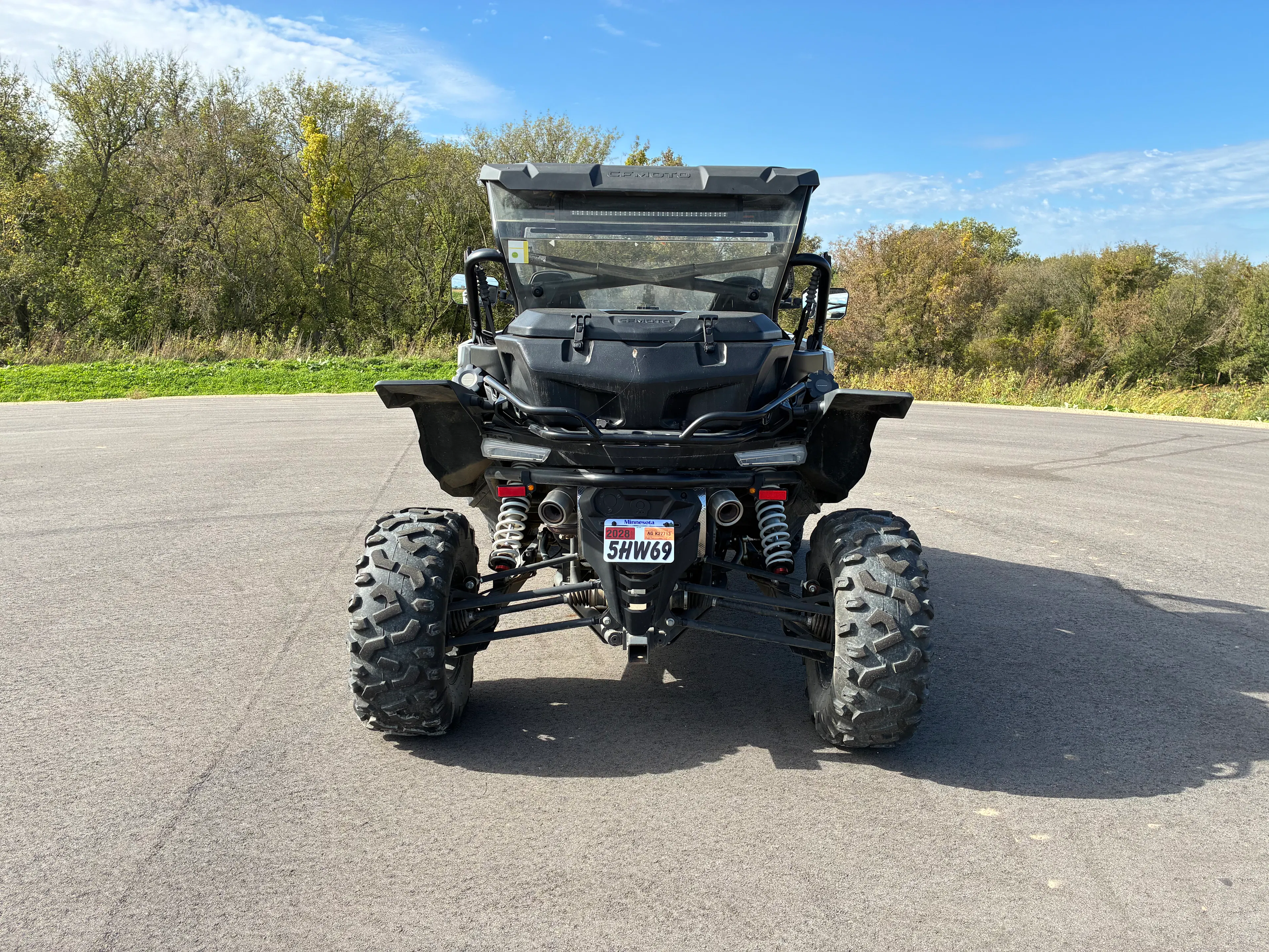 2022 CF Moto ZForce 950 HO rear