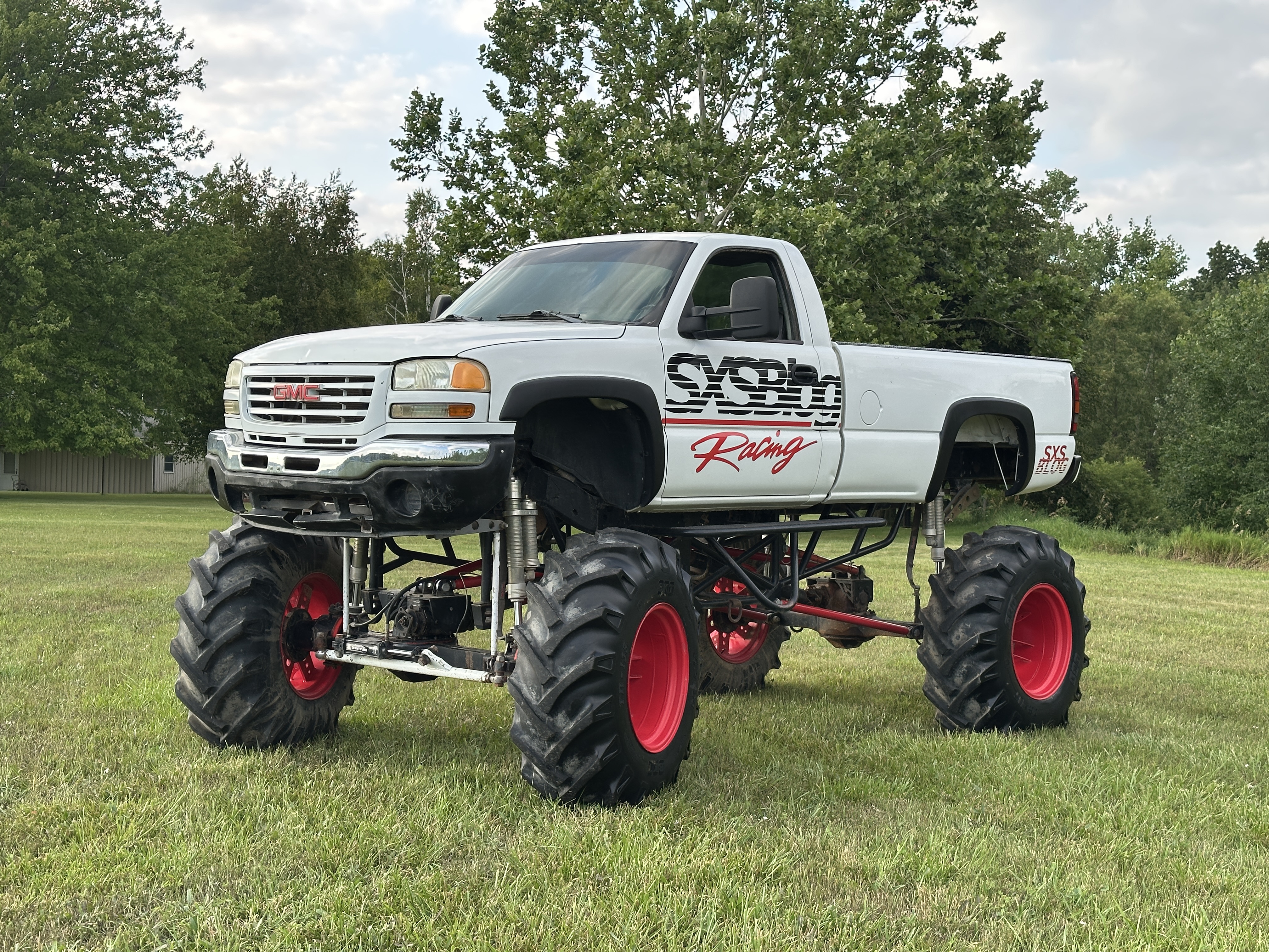 2004 GMC Sierra SXS Blog front driver 3/4