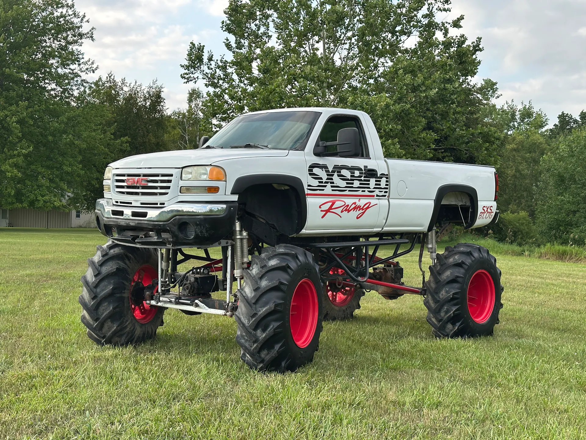 2004 GMC Sierra SXS Blog front driver 3/4