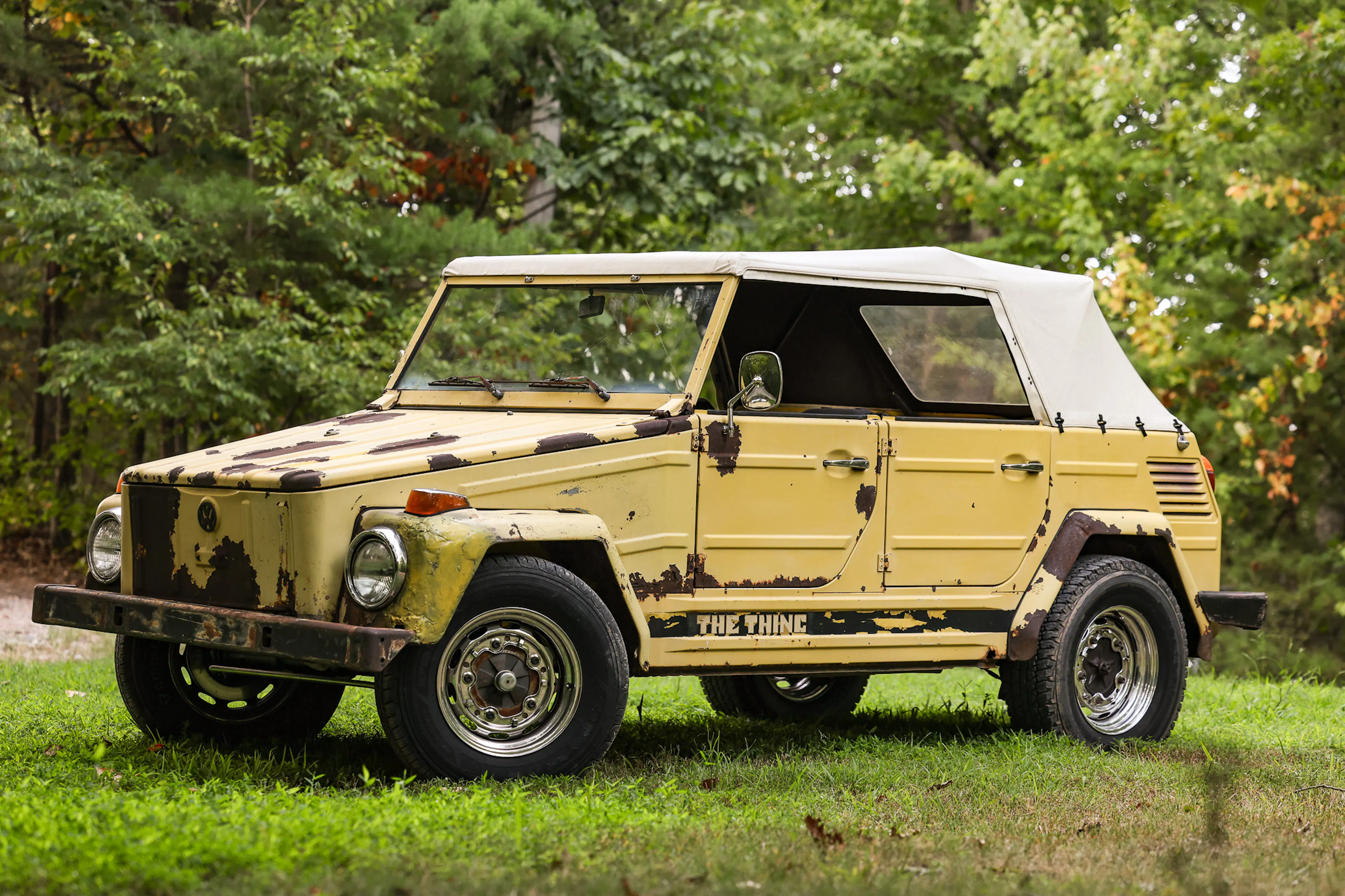 1973 Volkswagen Thing driver front 3/4 wide