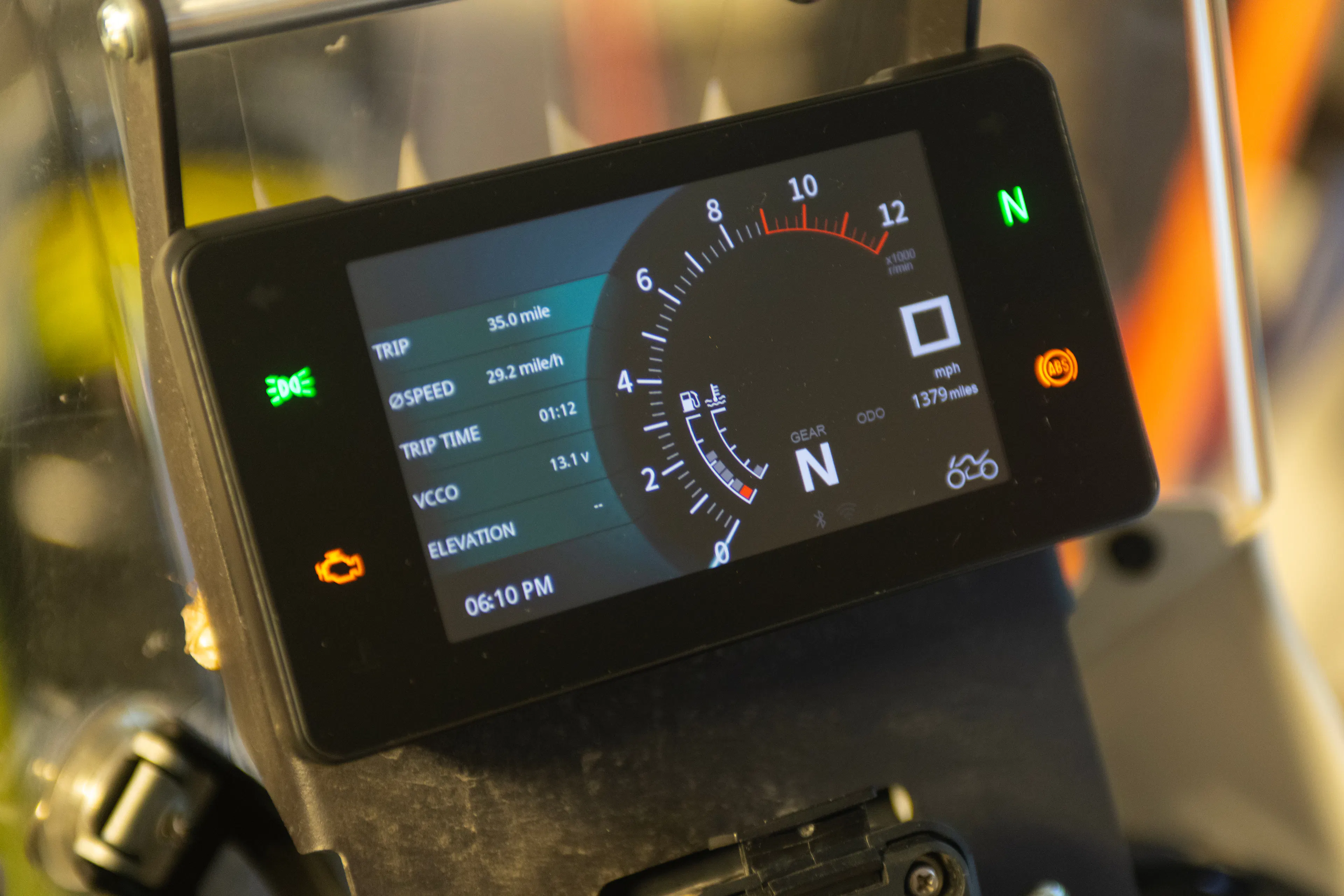 2024 Kove 450 Rally dash 2