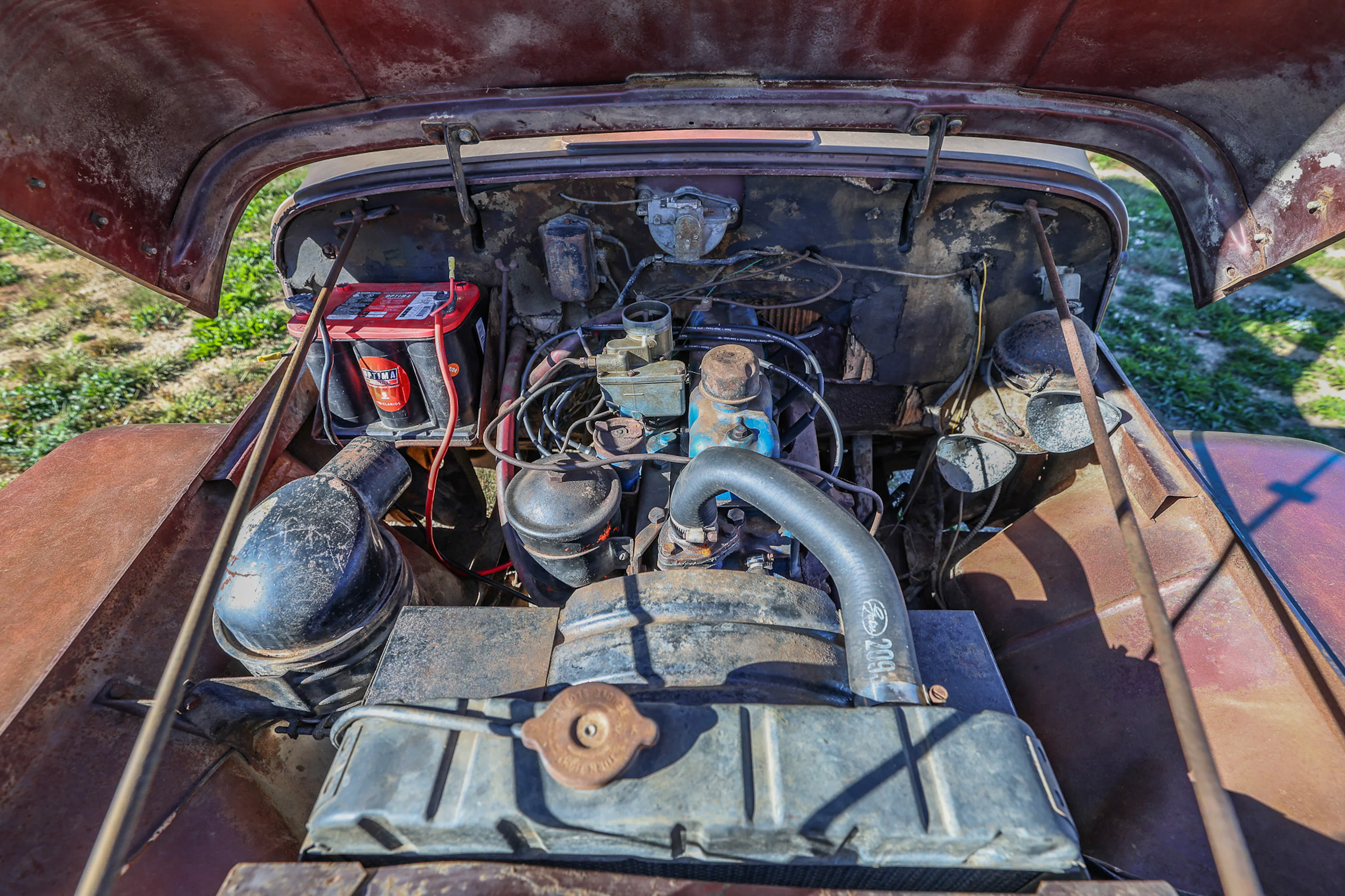 1951 Willys Wagon engine