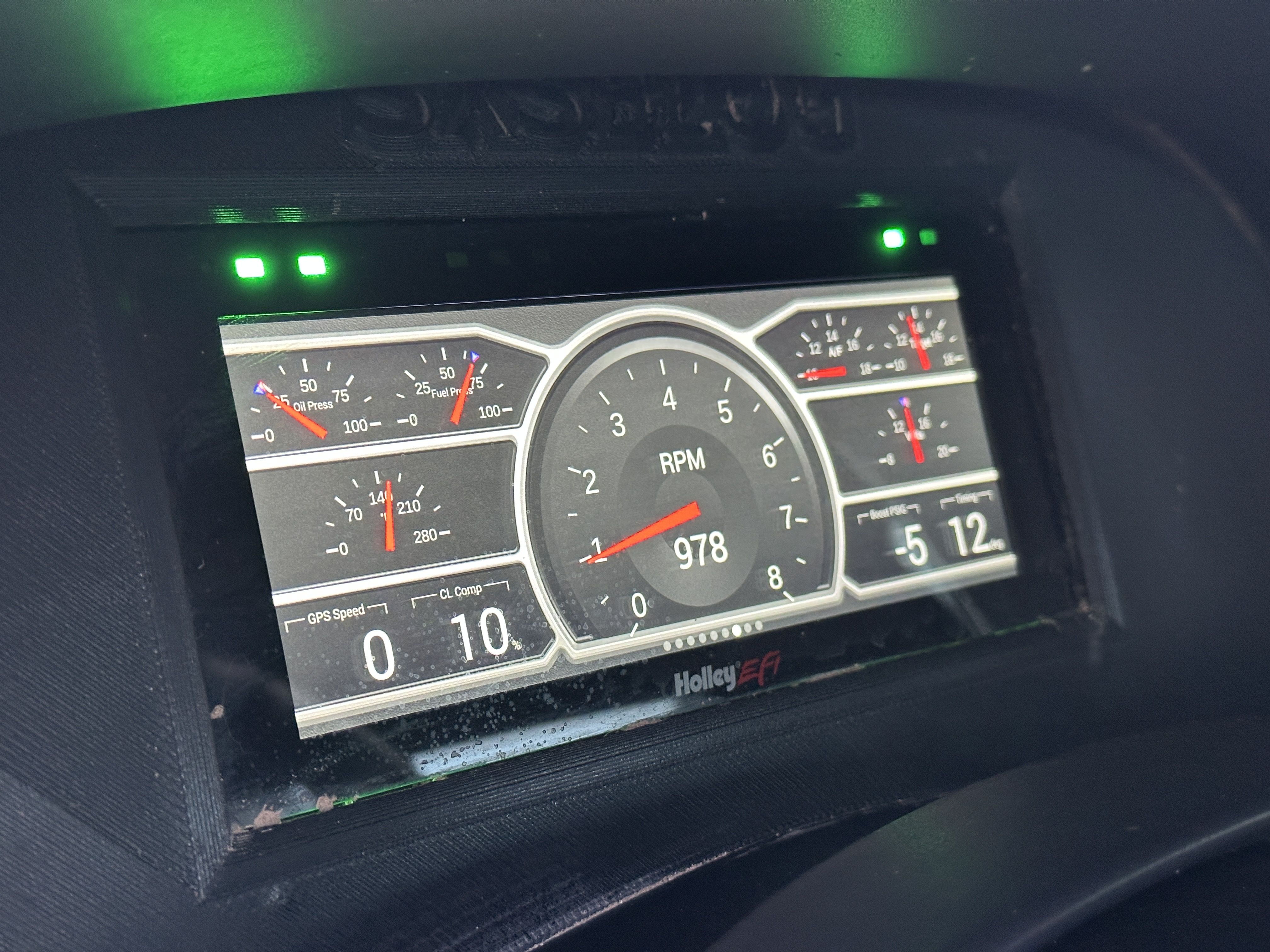 2004 GMC Sierra SXS Blog Holley Dash