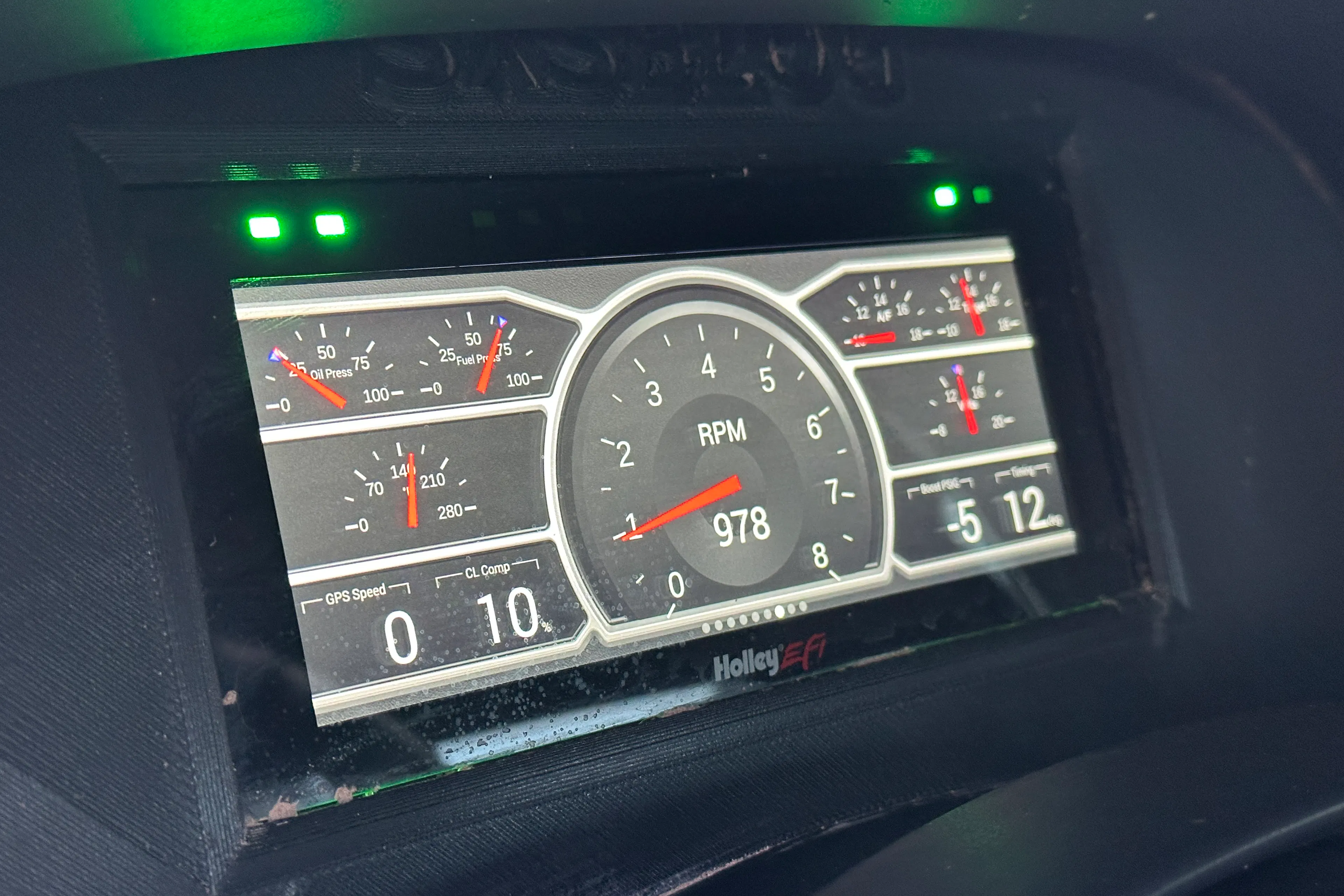 2004 GMC Sierra SXS Blog Holley Dash