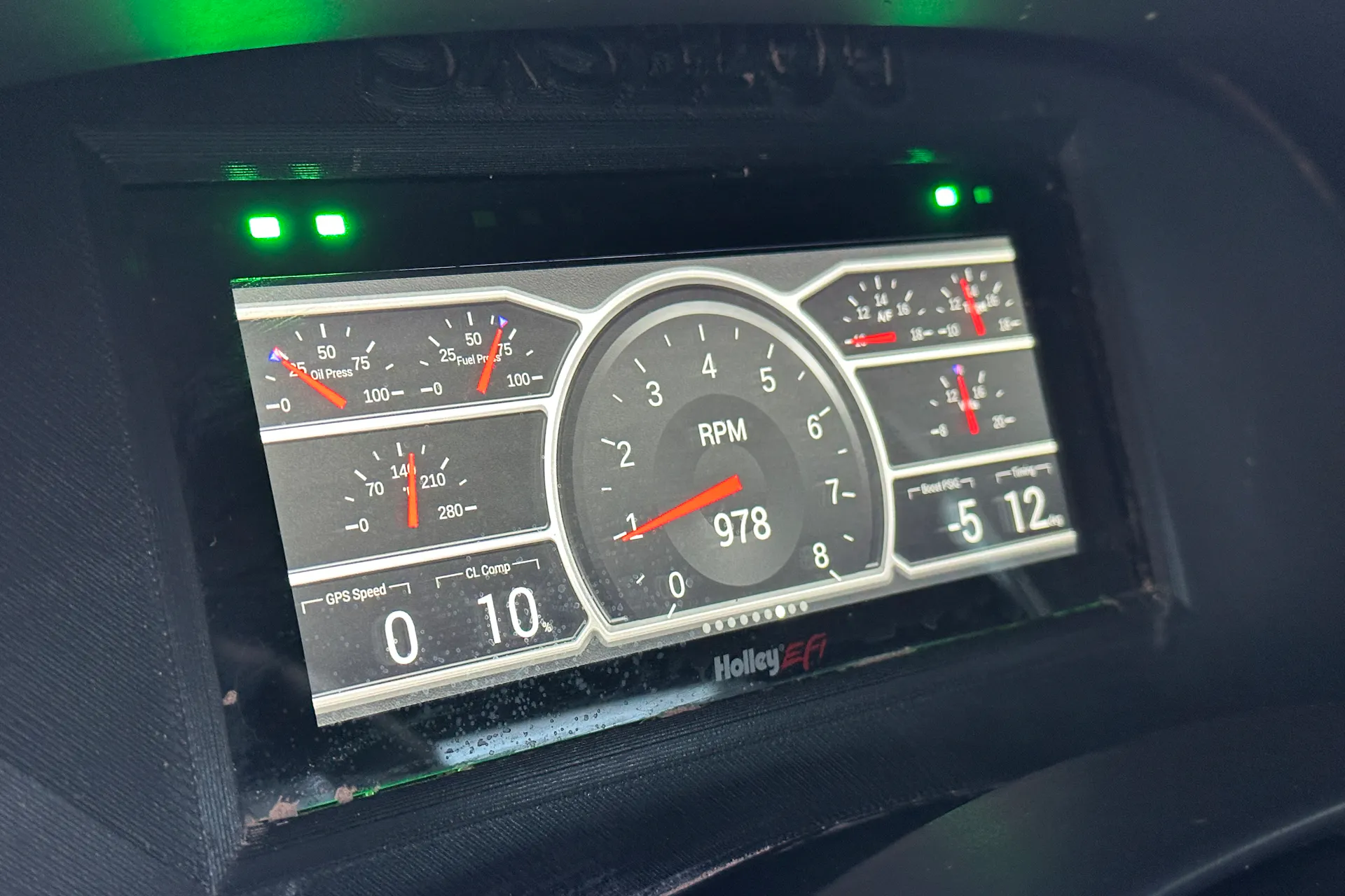2004 GMC Sierra SXS Blog Holley Dash