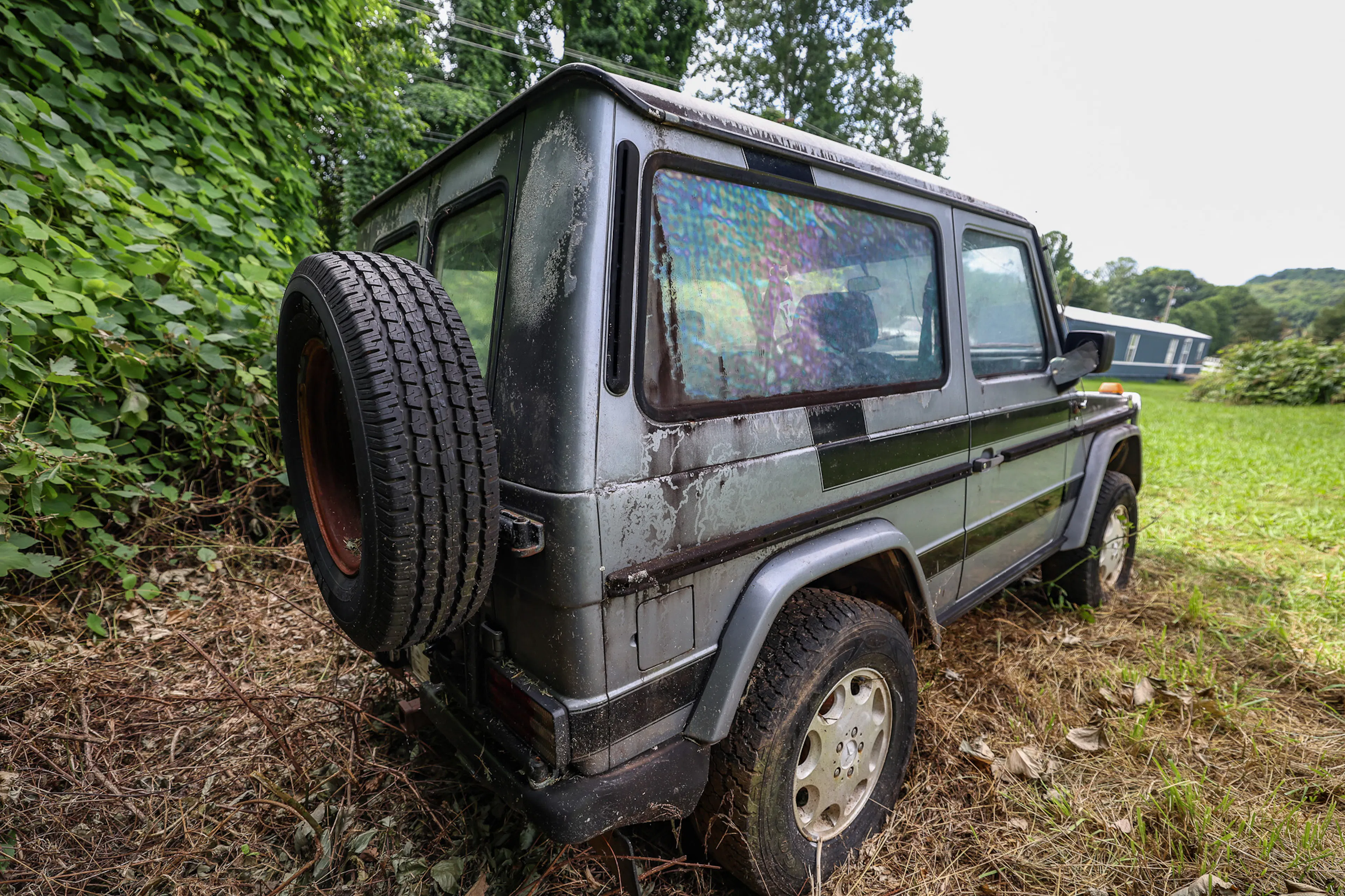 1980 Steyr-Puch G300 passenger rear 3/4