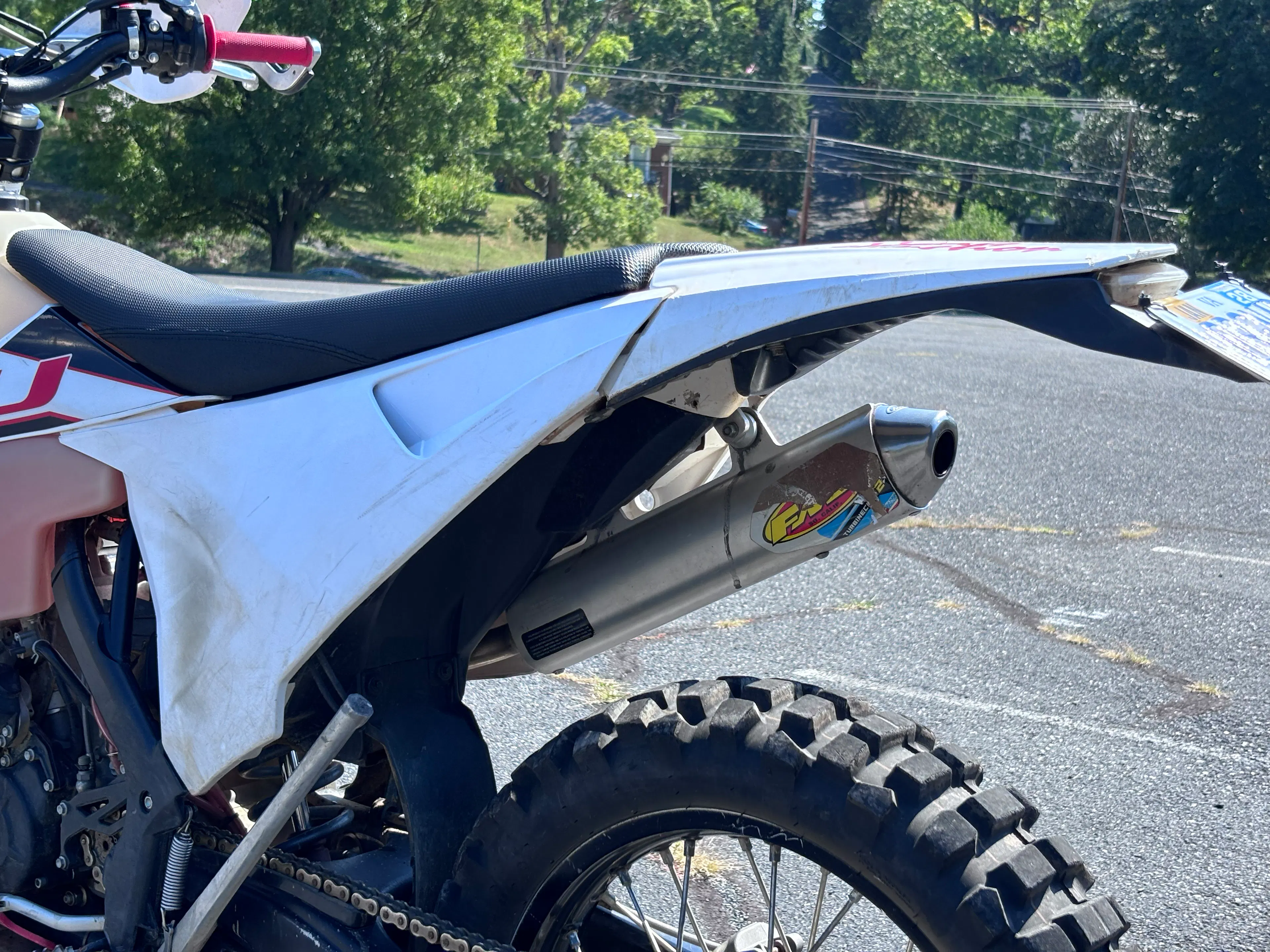 2023 Rieju MR Ranger 300 left side rear plastic