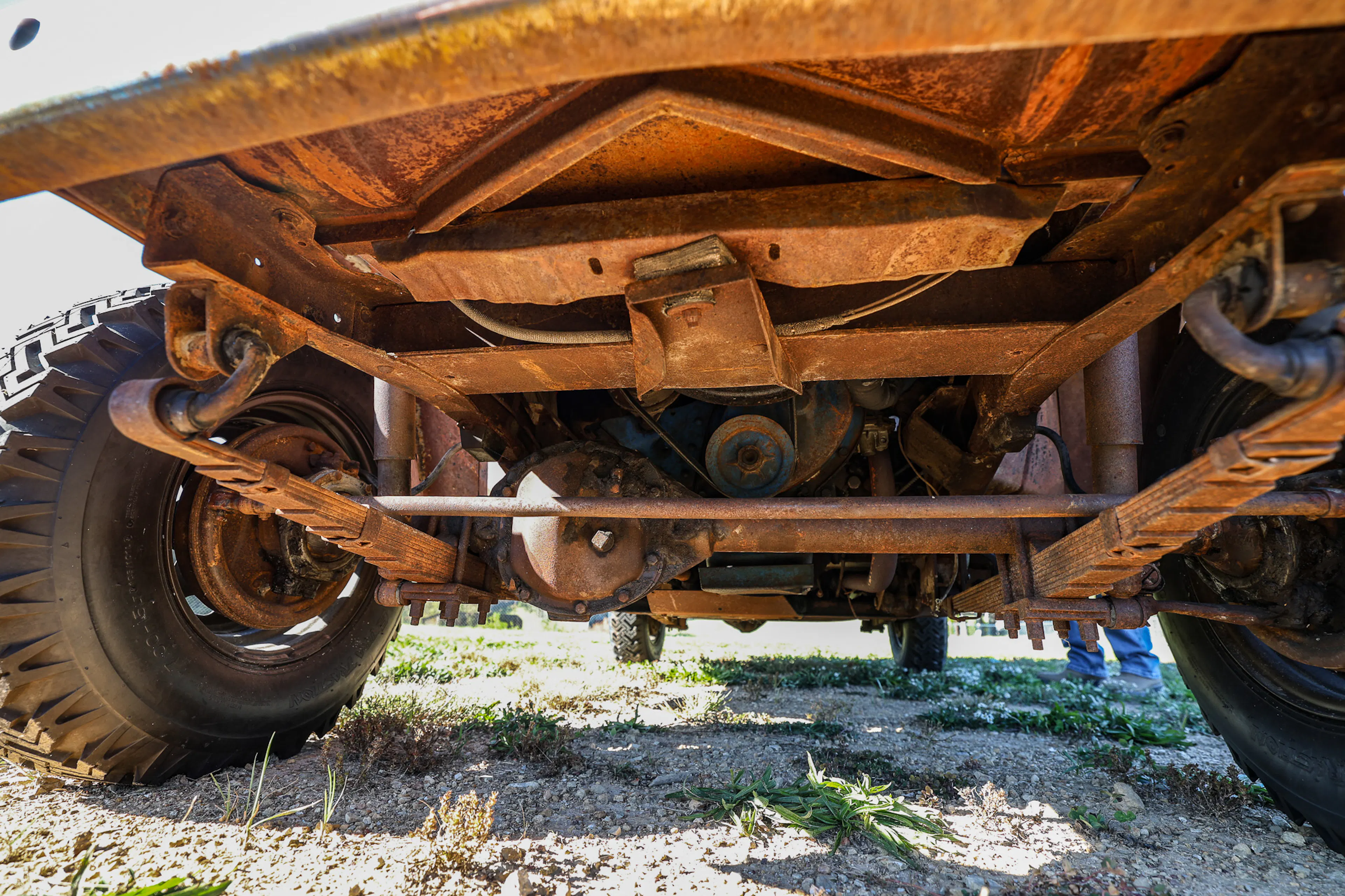 1951 Willys Wagon front axle