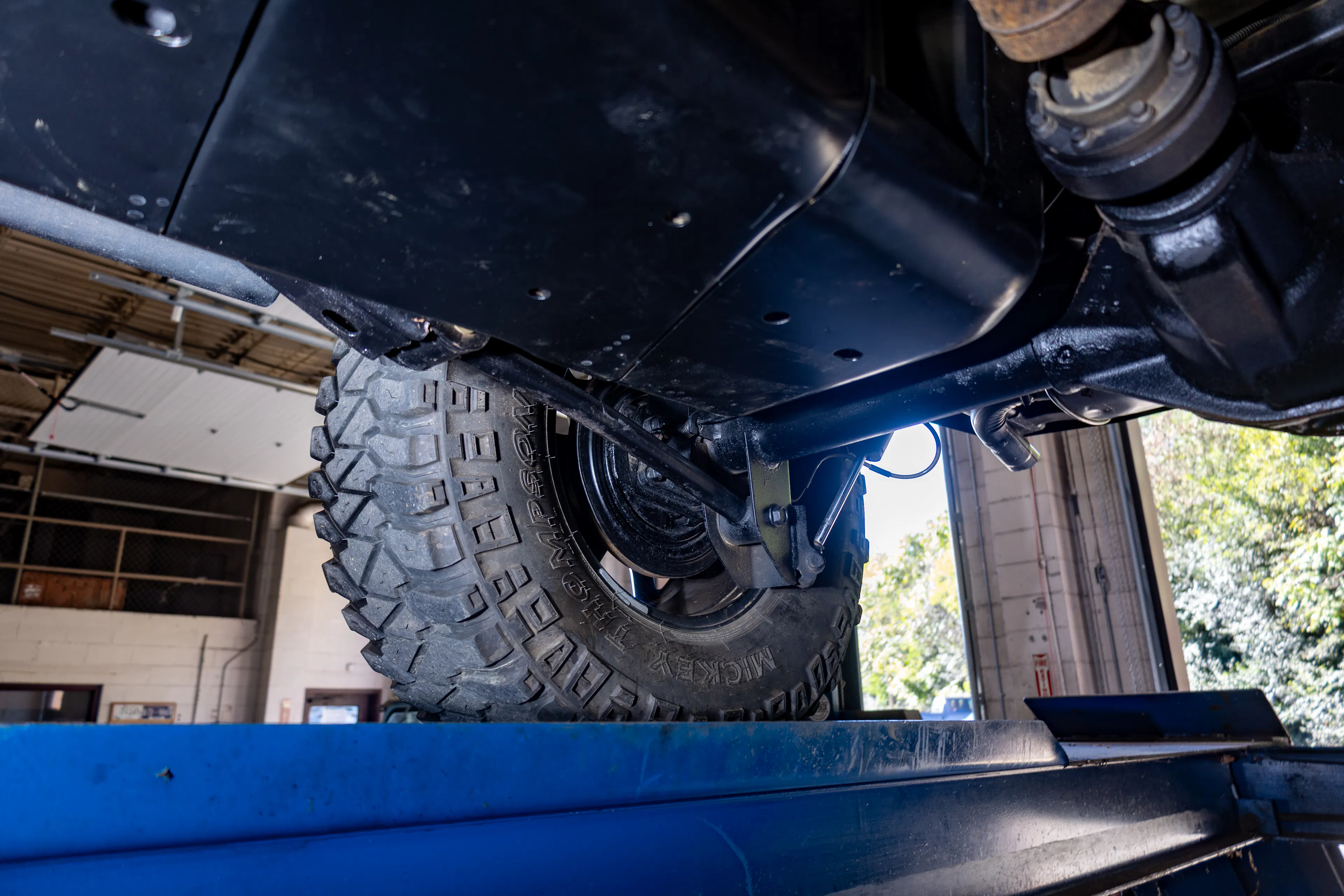 2007 Jeep Wrangler Limited Rubicon undercarriage