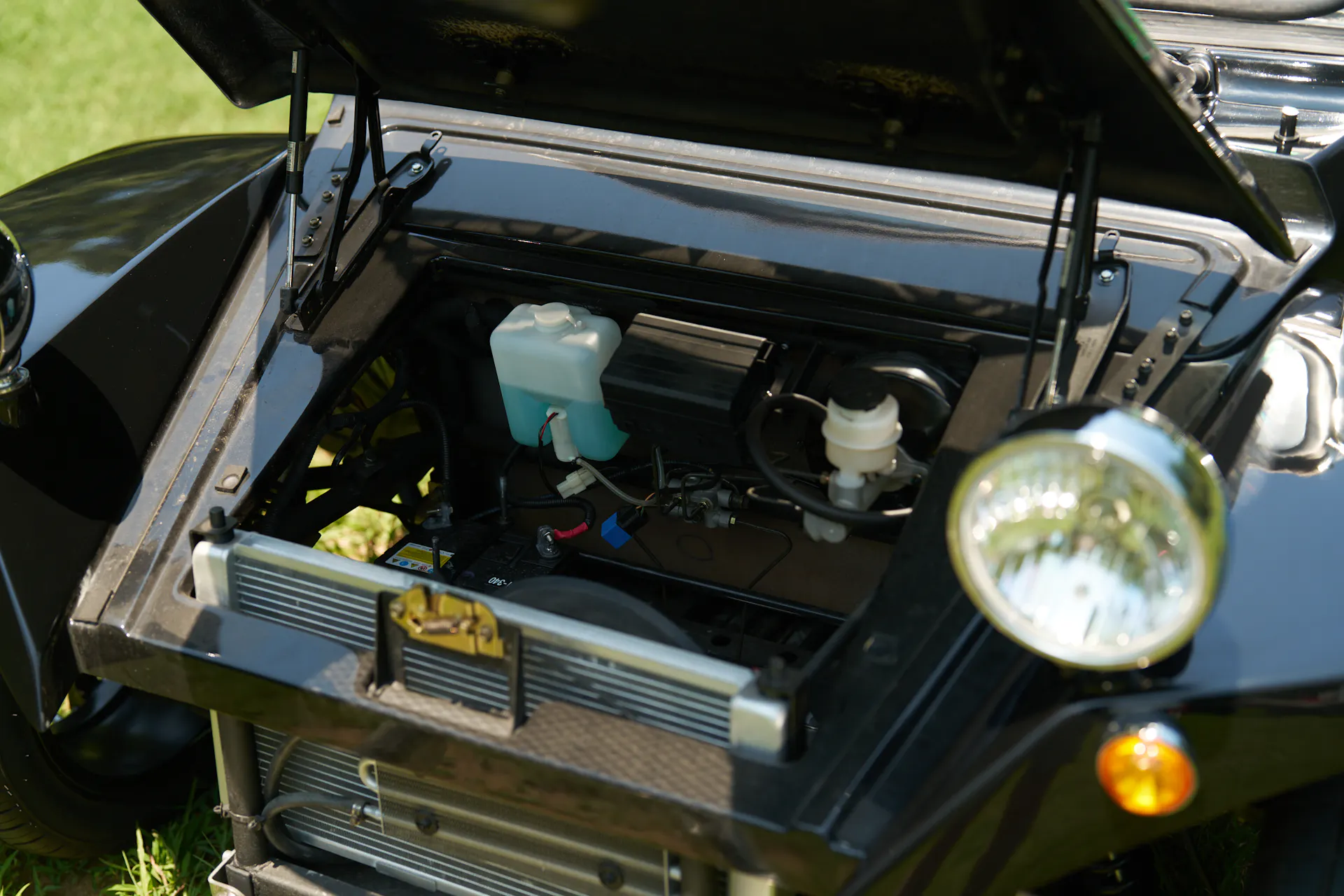 2022 Oreion Beach Buggy under hood 2