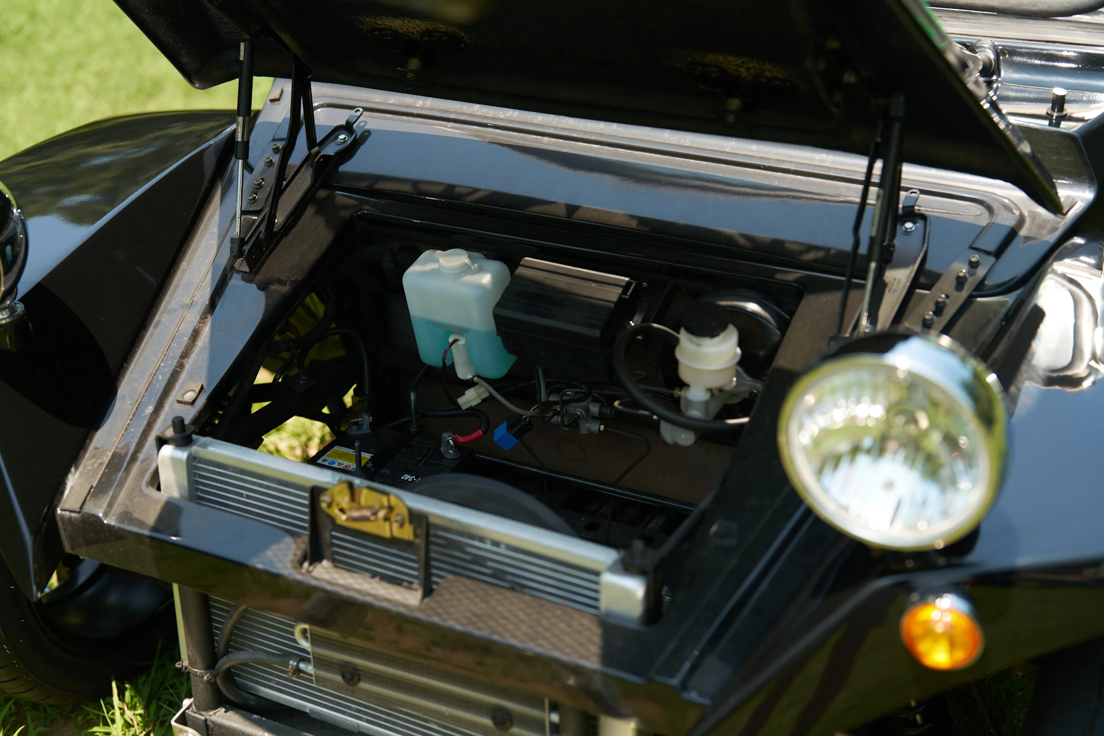 2022 Oreion Beach Buggy under hood 2