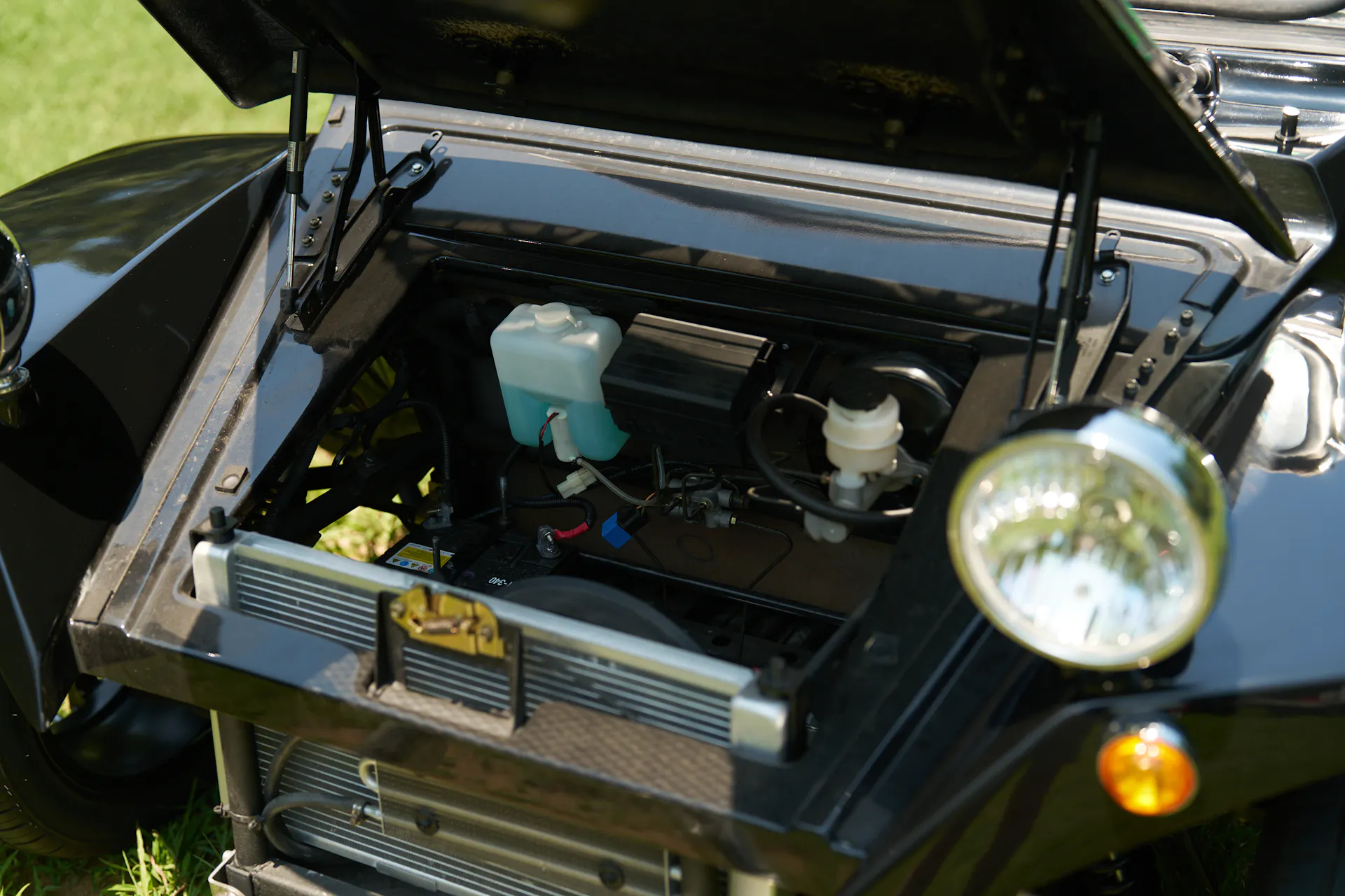 2022 Oreion Beach Buggy under hood 2
