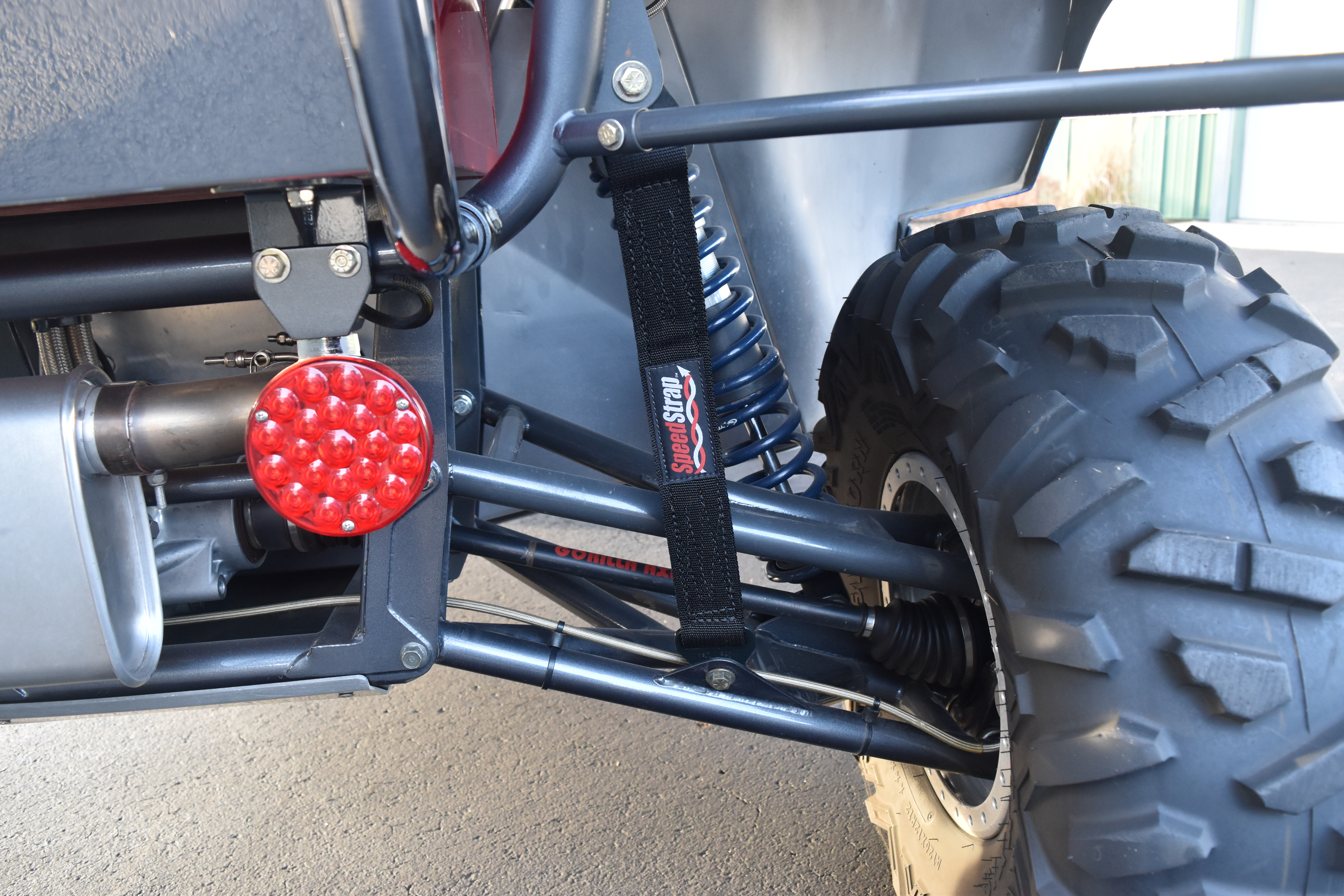 Jeff Palhegyi Design Yamaha Rhino passenger rear limit strap 