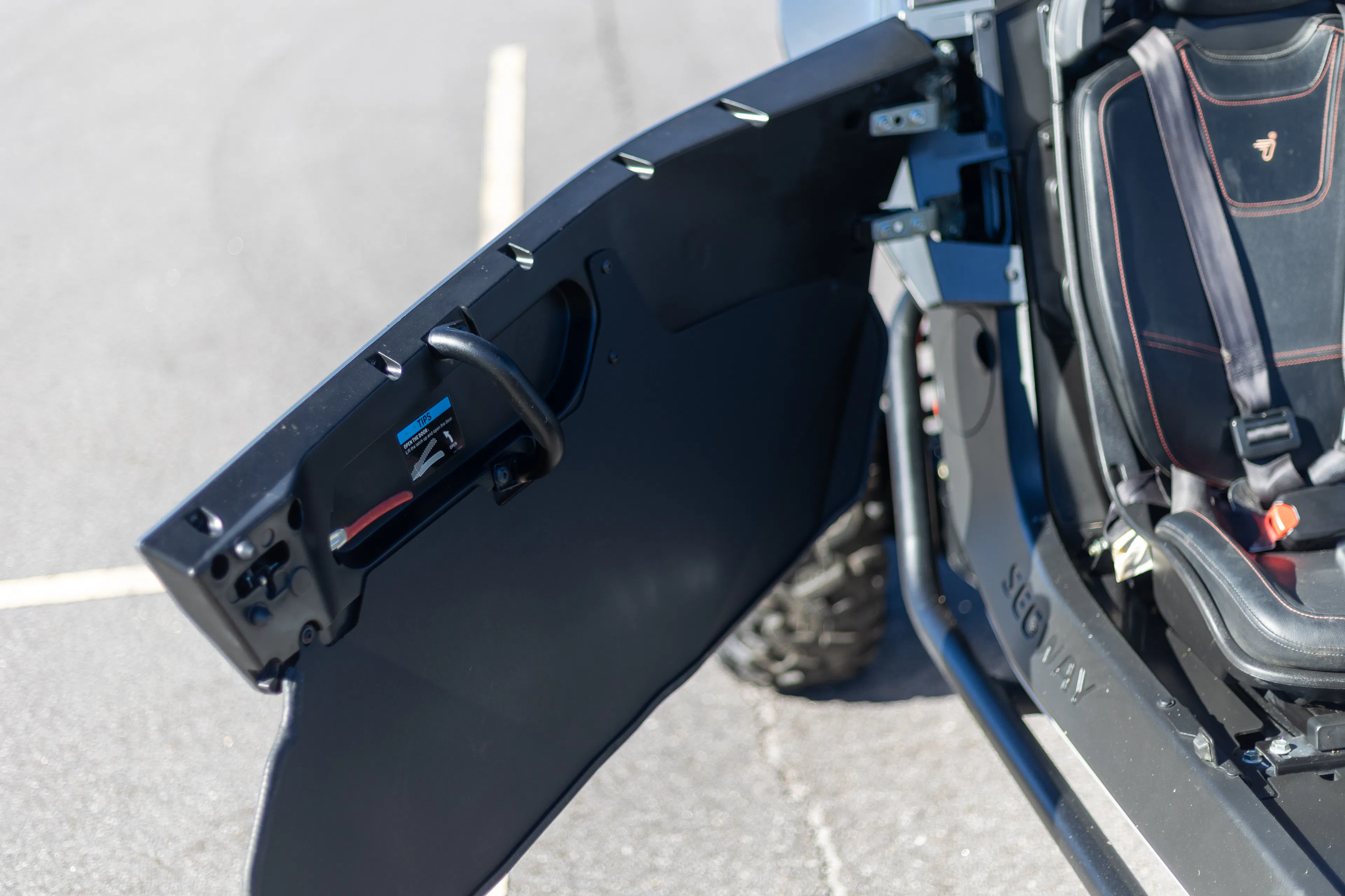 2024 Segway Villain SX10 72 passenger door inside