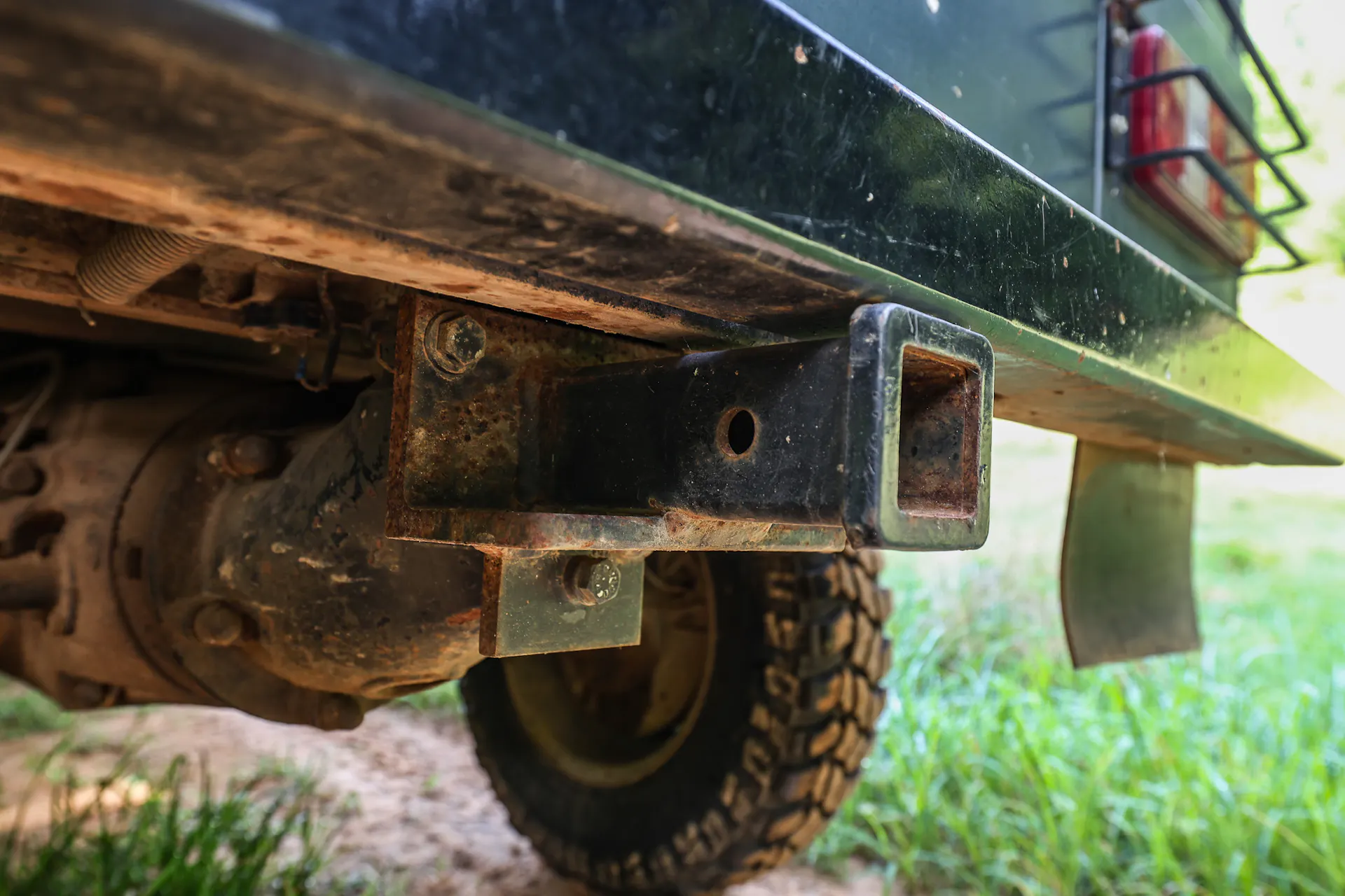 1972 Steyr-Puch Pinzgauer trailer hitch