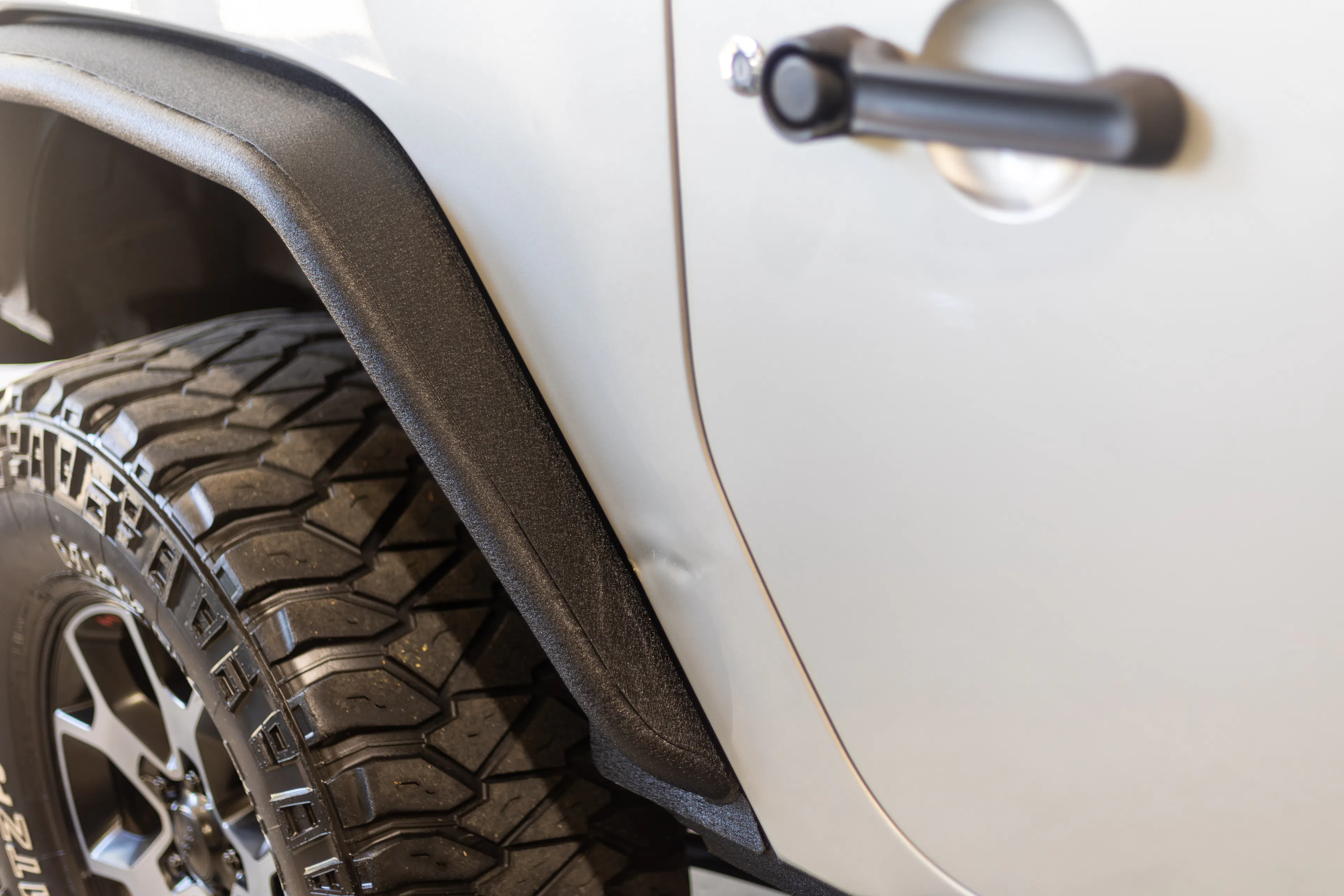 2007 Jeep Wrangler Limited Rubicon dent