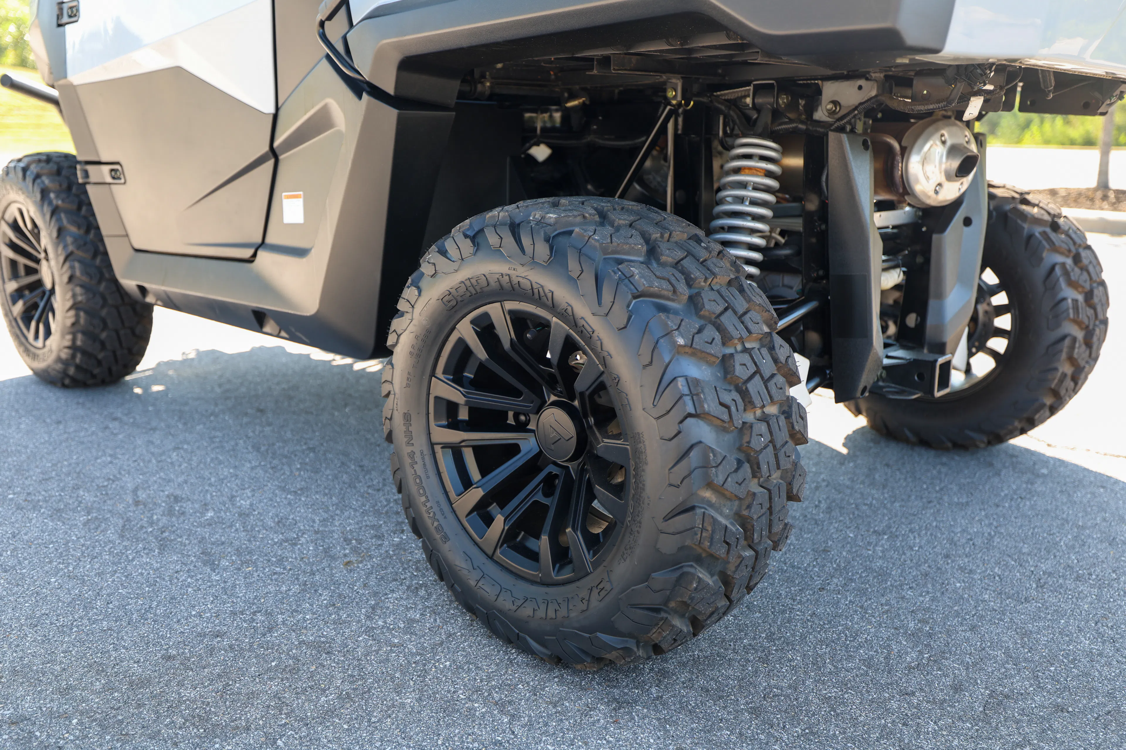 2024 Axis 550 driver rear tire
